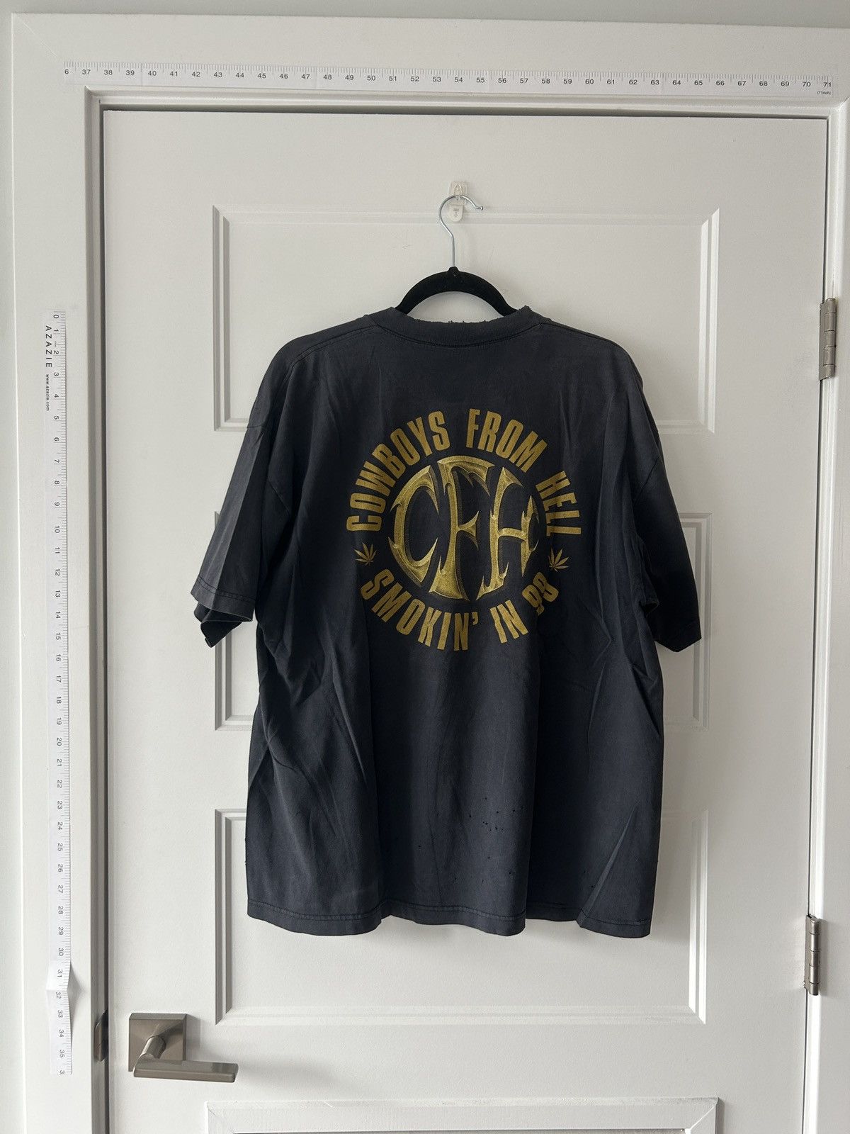 Vintage 1999 Pantera Cowboys from Hell Shirt Size US L / EU 52-54 / 3 - 11 Thumbnail