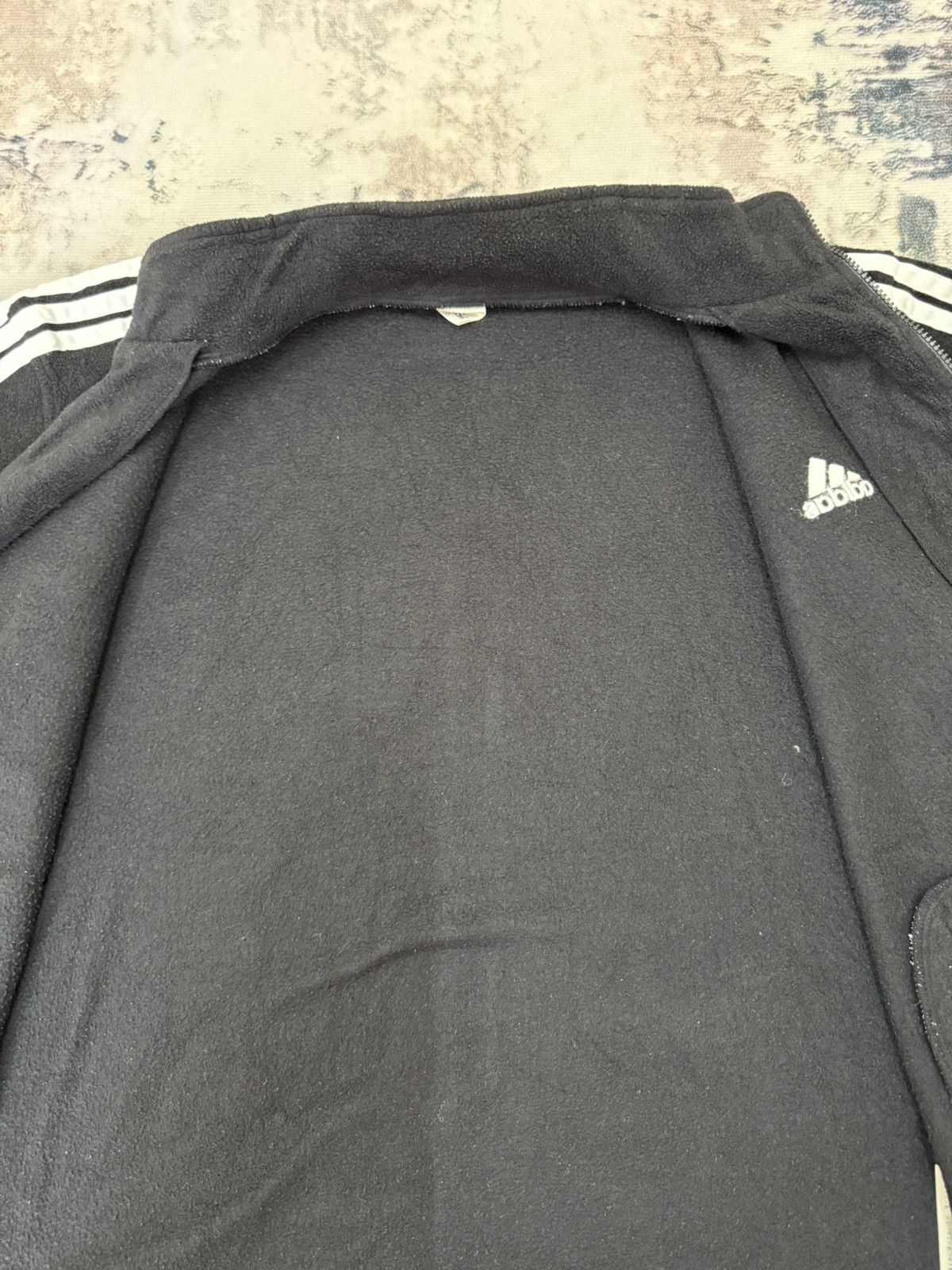 Adidas Vintage 90s ADIDAS DESCENTE FLEECE SWEATER JACKET Size US XL / EU 56 / 4 - 7 Thumbnail