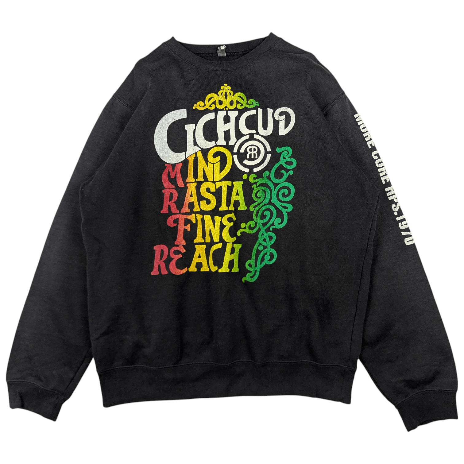 Bob Marley BLUE POINT Surf Rasta All Over Print Marijuana Sweatshirt Size US XL / EU 56 / 4 - 2 Thumbnail