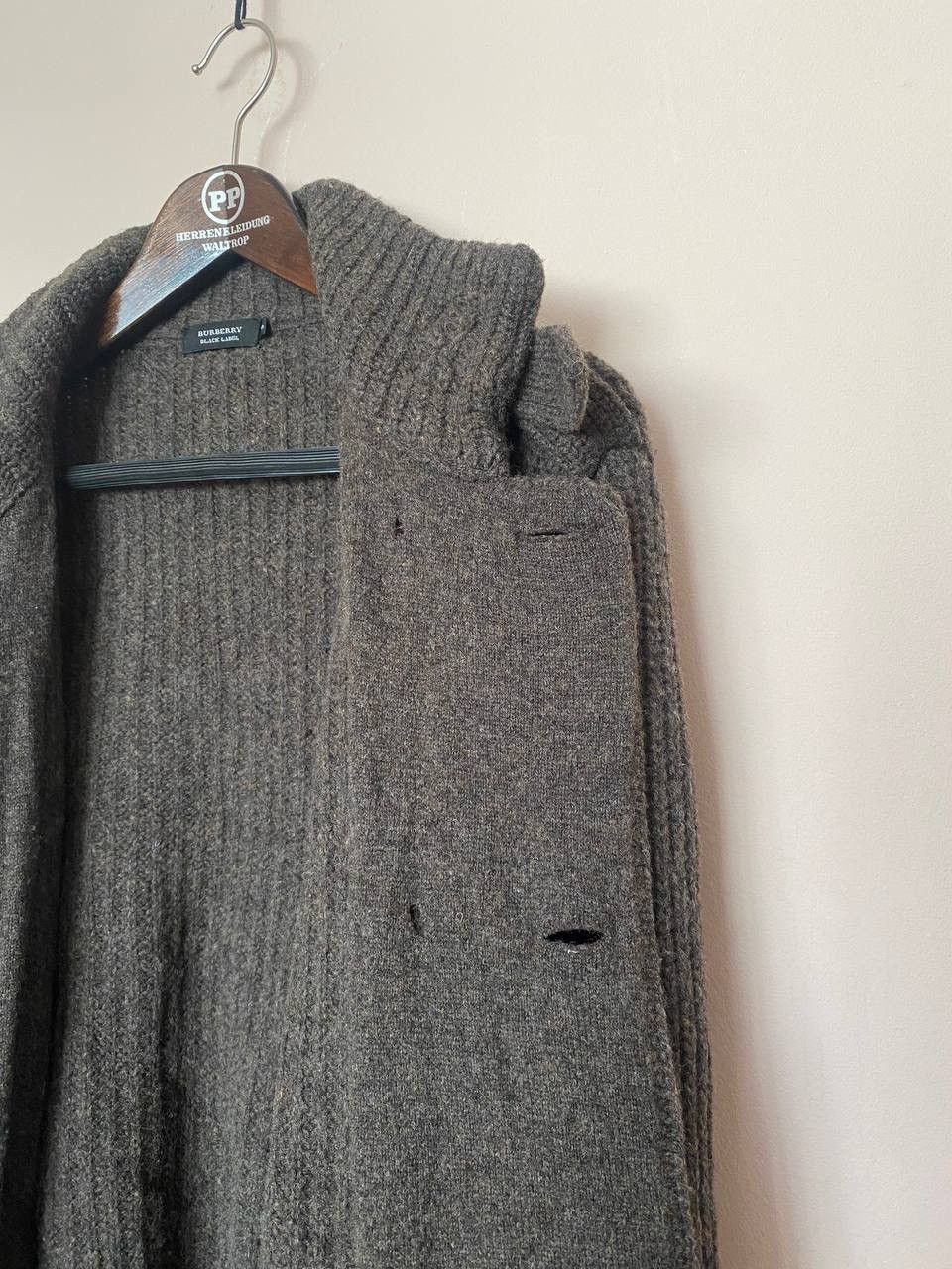 Burberry Rare Burberry Black Label Cardigan Sweater Size US L / EU 52-54 / 3 - 11 Thumbnail