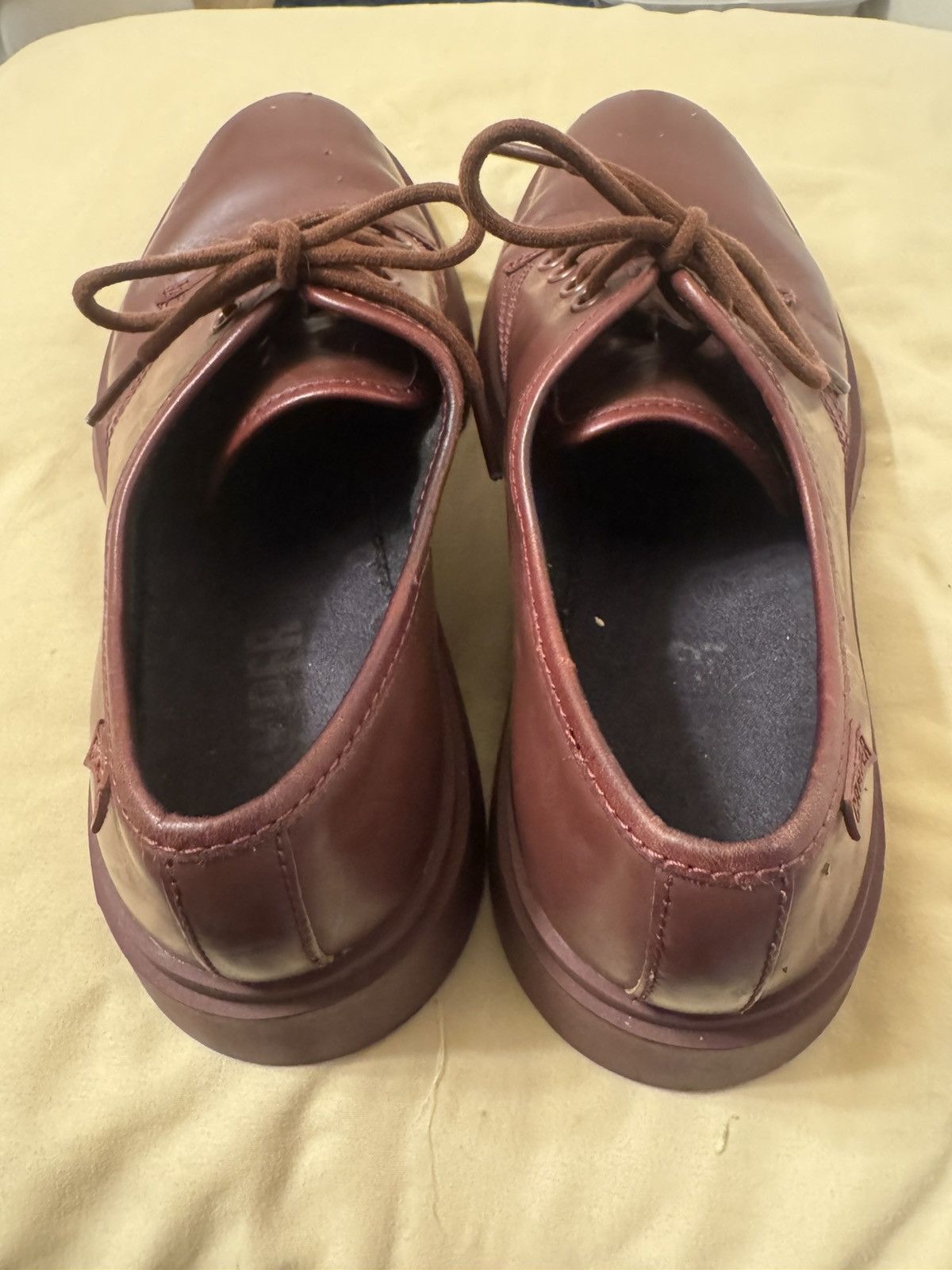 Camper Camper Burgundy Derbies Size US 11 / IT 41 - 3 Thumbnail