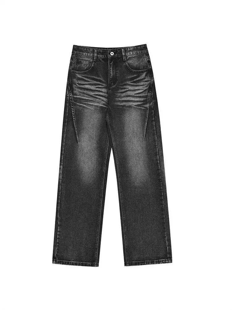 Japanese Brand Retro loose casual gradient jeans Size US 30 / EU 46 - 4 Thumbnail