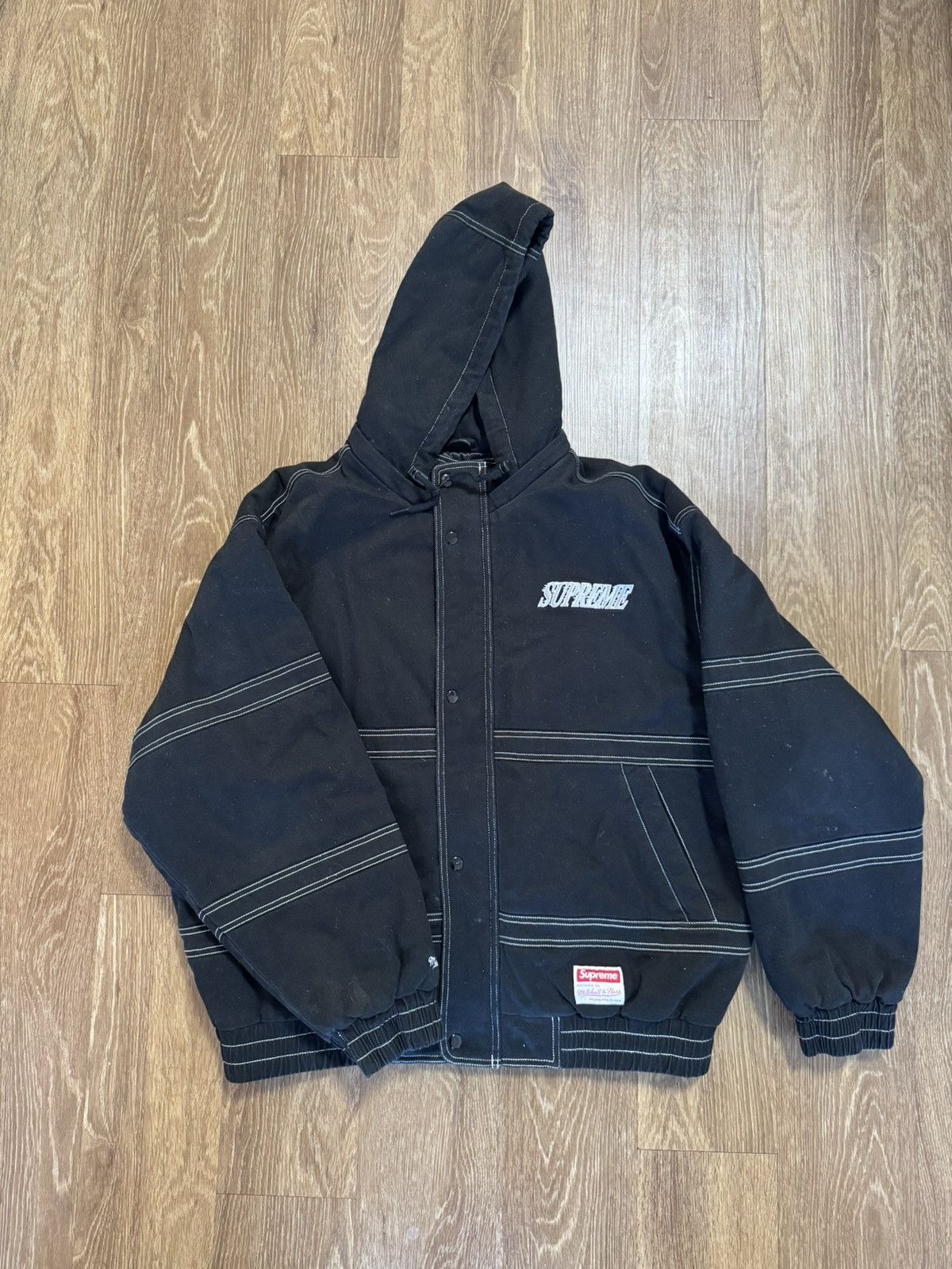 Supreme Supreme Snap Front Twill Jacket | Grailed