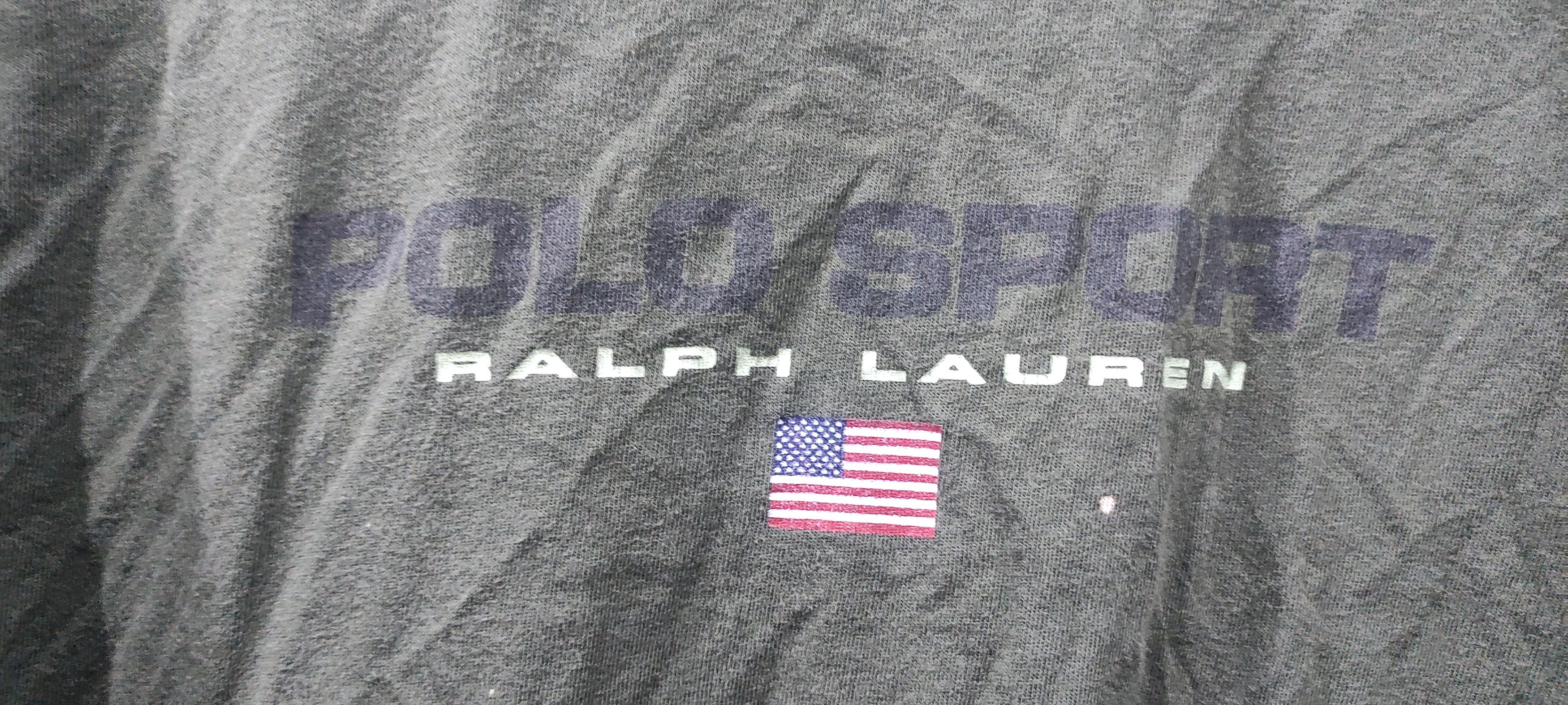 Polo Ralph Lauren Polo sport vintage 90's t-shirt Large size Army green Size US L / EU 52-54 / 3 - 9 Thumbnail