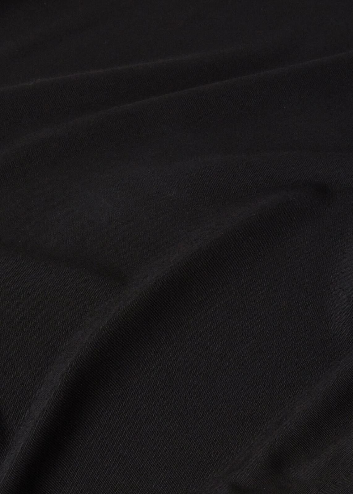 Loro Piana o1srvl11e0825 FAO2405 Eva Long Dress in Black Size M / US 6-8 / IT 42-44 - 7 Thumbnail