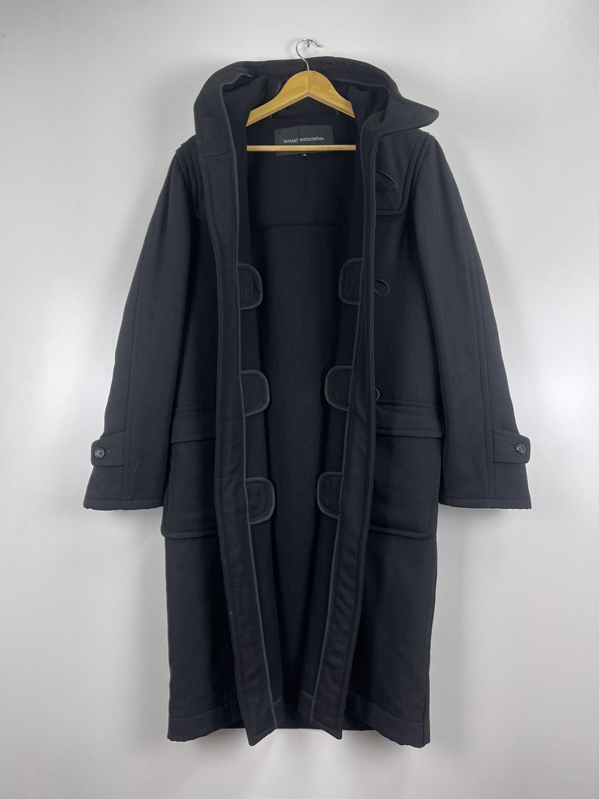 Japanese Brand Masaki Matsushima Overcoat Size US M / EU 48-50 / 2 - 2 Thumbnail