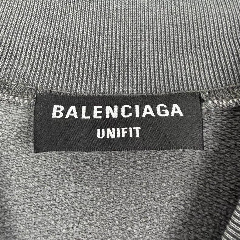 Balenciaga Balenciaga Letter Print Distressed Eco Logo Casual Long Sl Size US S / EU 44-46 / 1 - 3 Thumbnail