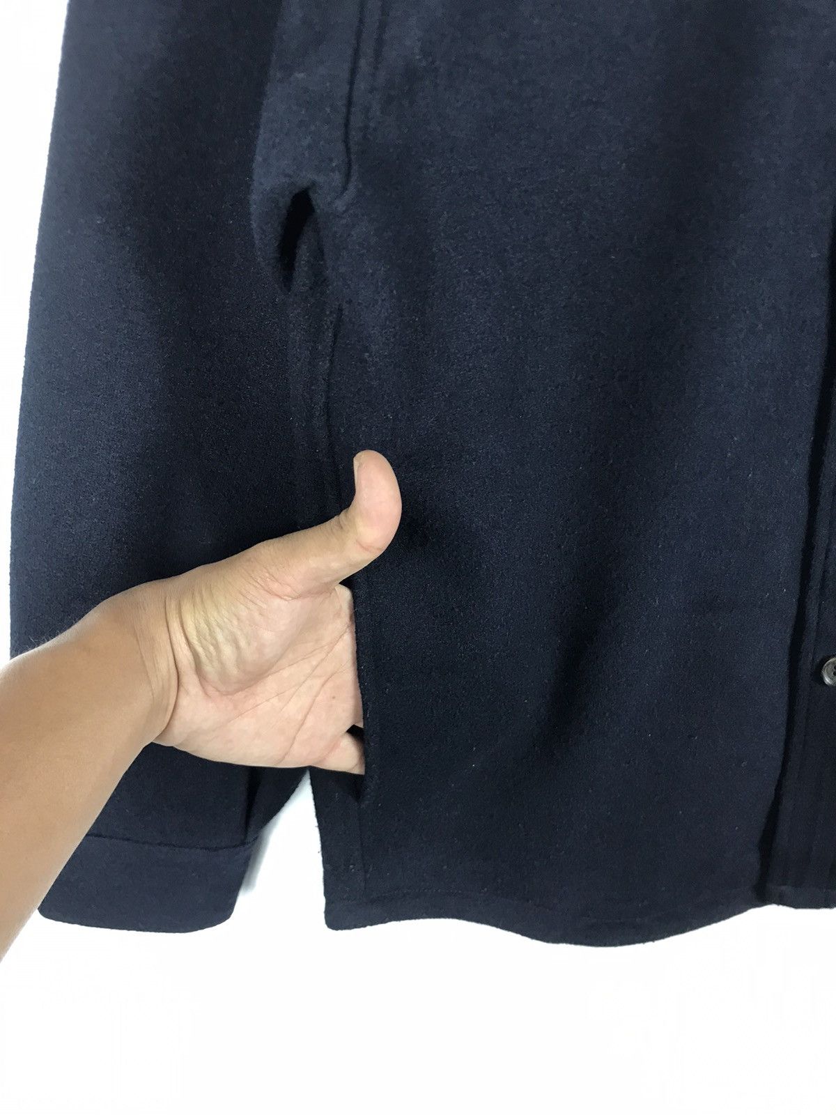 Japanese Brand × Uniqlo 🔥Uniqlo Wool Button Shirt Jacket Size US M / EU 48-50 / 2 - 6 Thumbnail