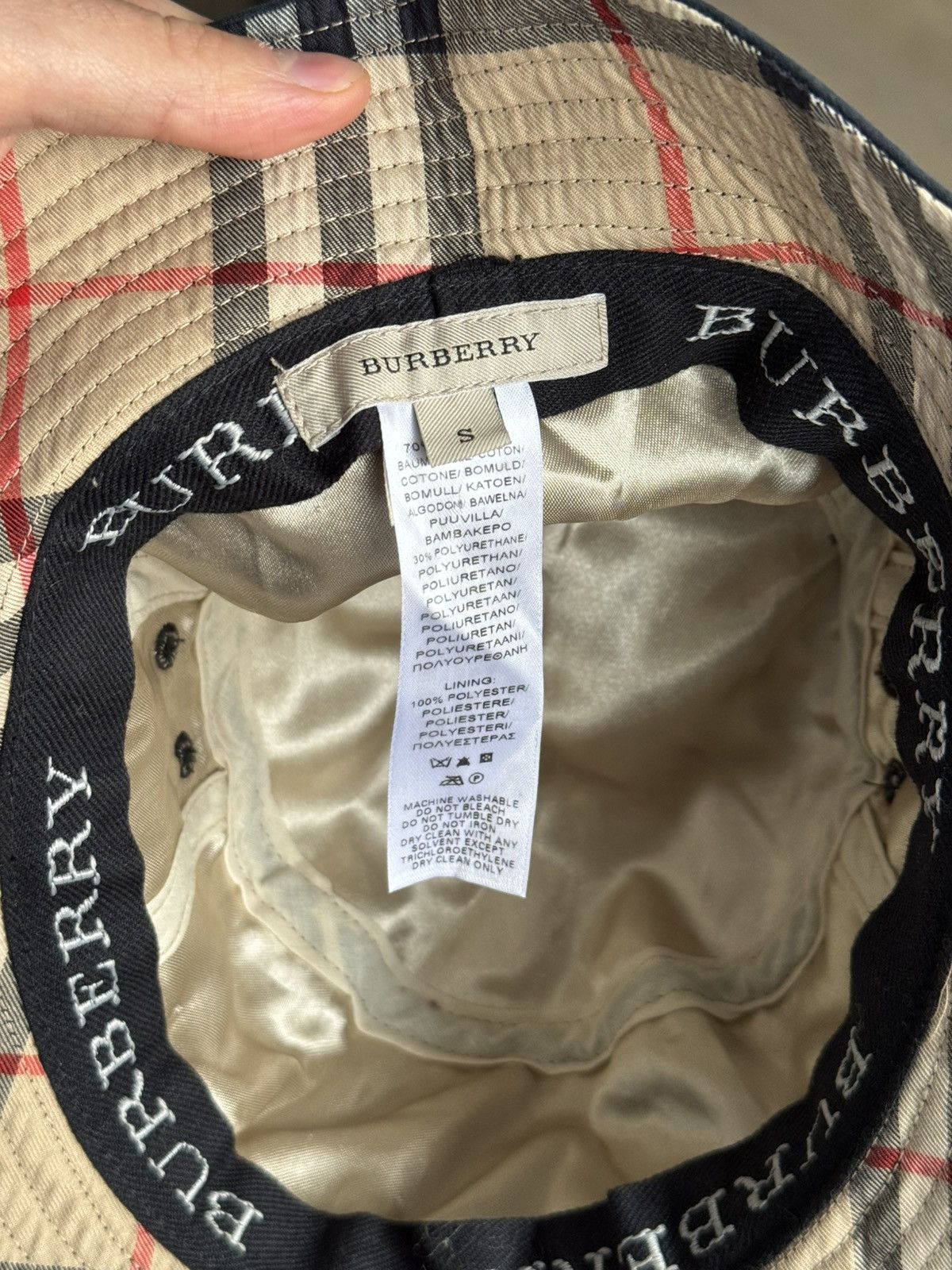 Burberry Burberry bucket hat Size ONE SIZE - 6 Thumbnail