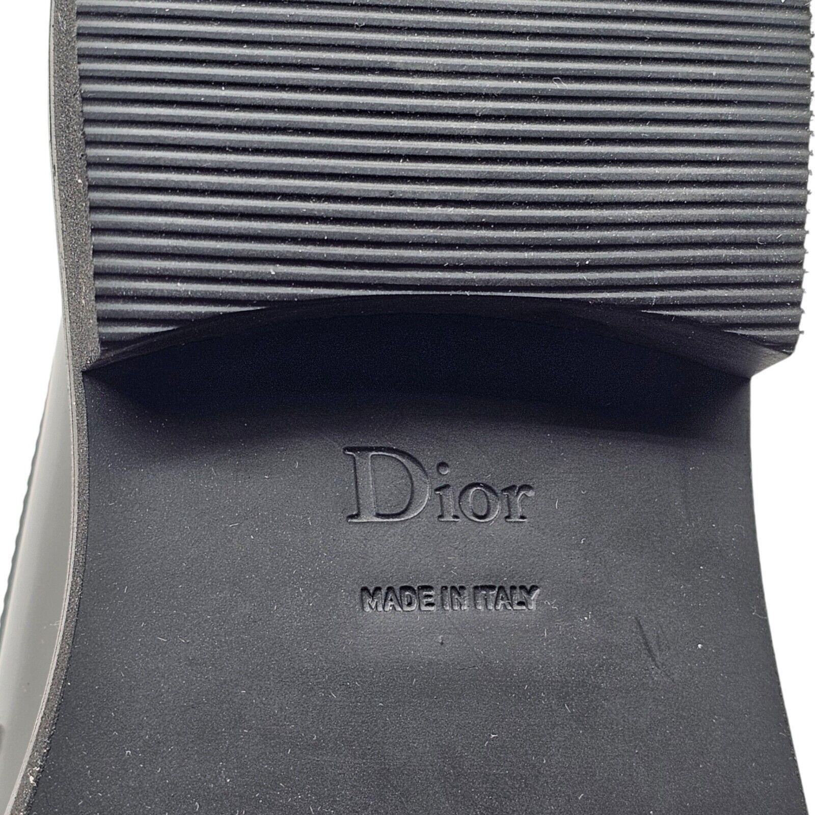 Dior Dior Boy Loafers Shoes - Brushed Leather - Gray - 36 $1120 Size US 6 / IT 36 - 8 Thumbnail
