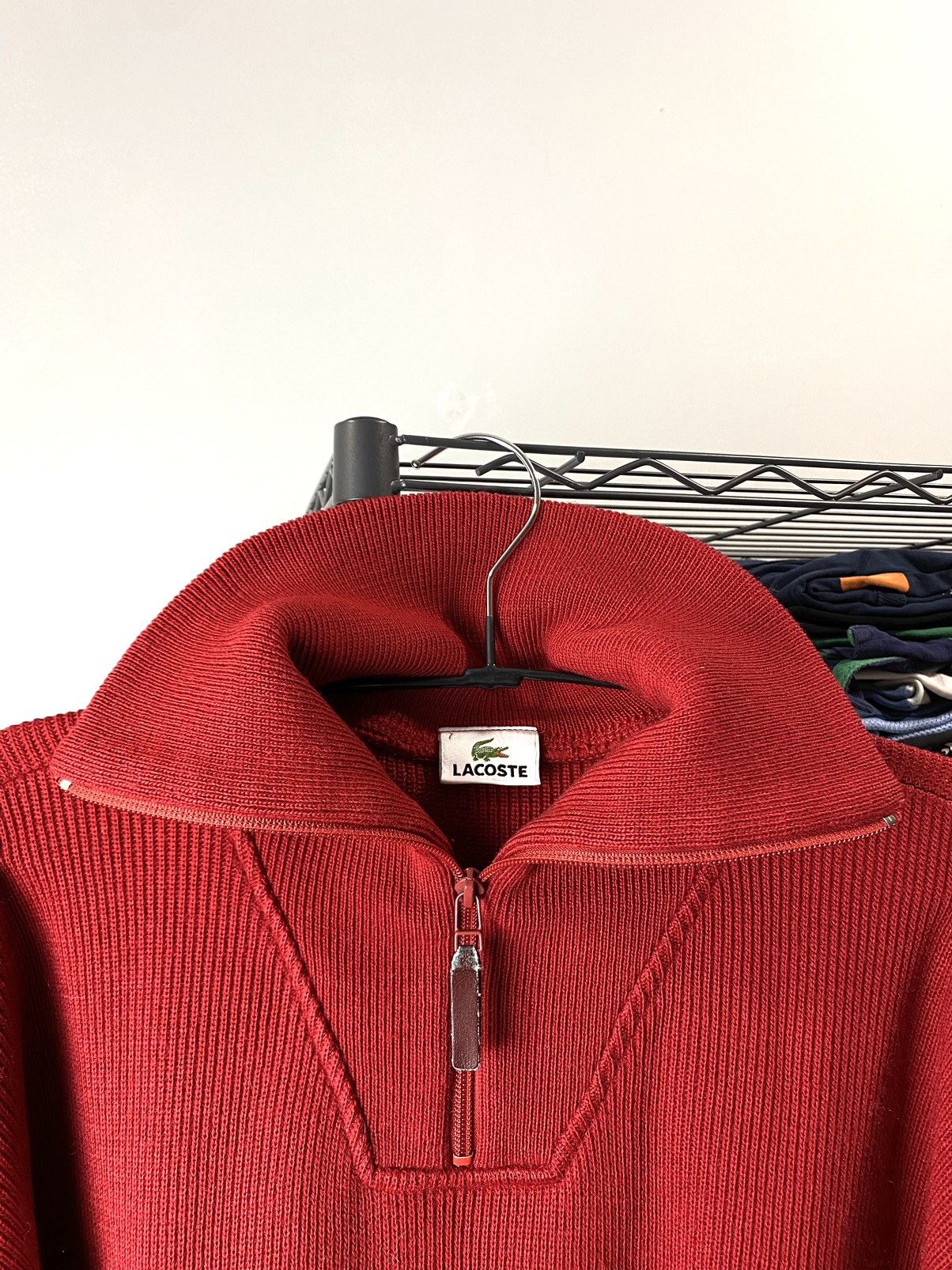 Lacoste 90’s Vintage Lacoste Knit Sweater Casual Wear Size US L / EU 52-54 / 3 - 4 Thumbnail
