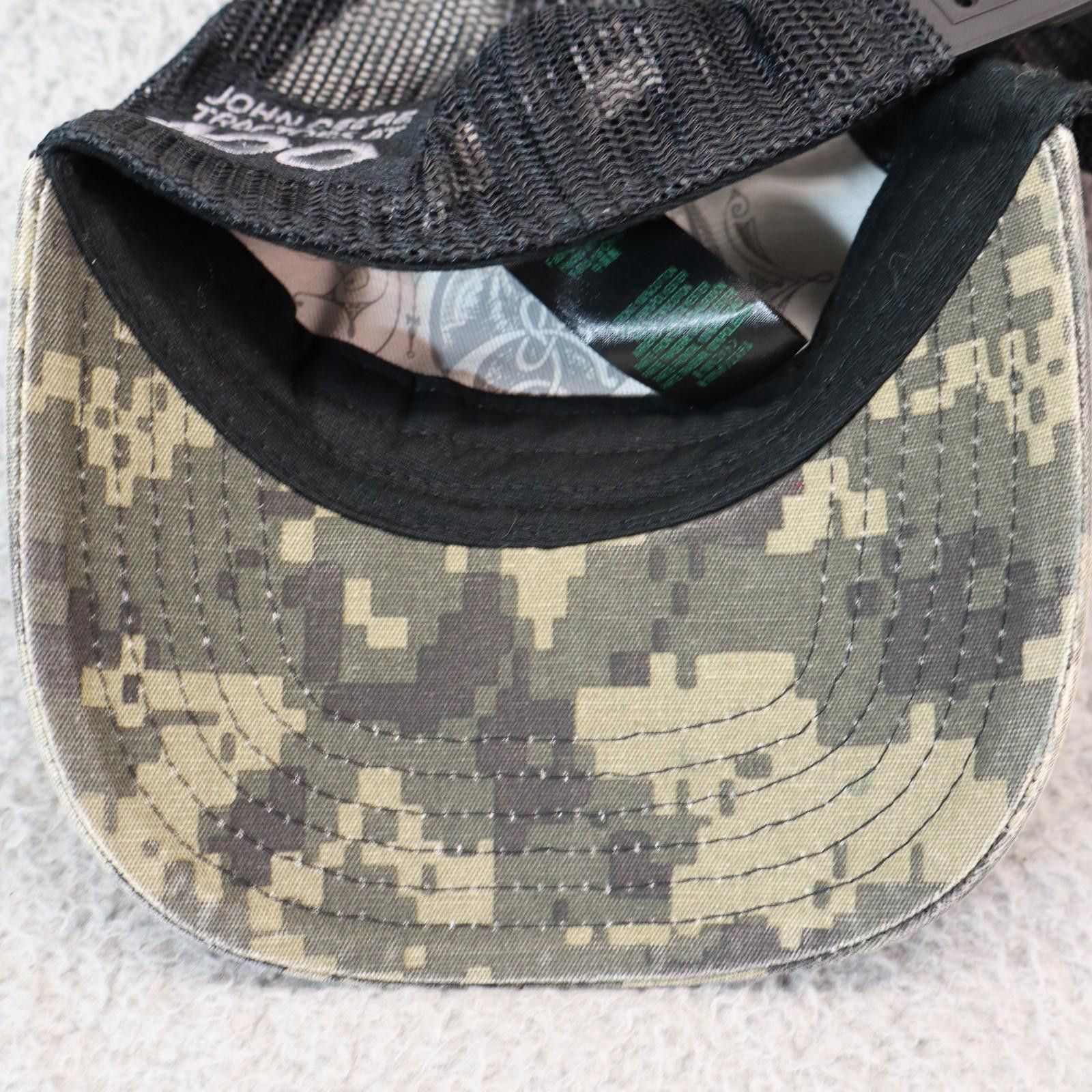 John Deere Men Trucker Hat John Deere Digital Camo Cap Mesh Patch Size ONE SIZE - 7 Thumbnail