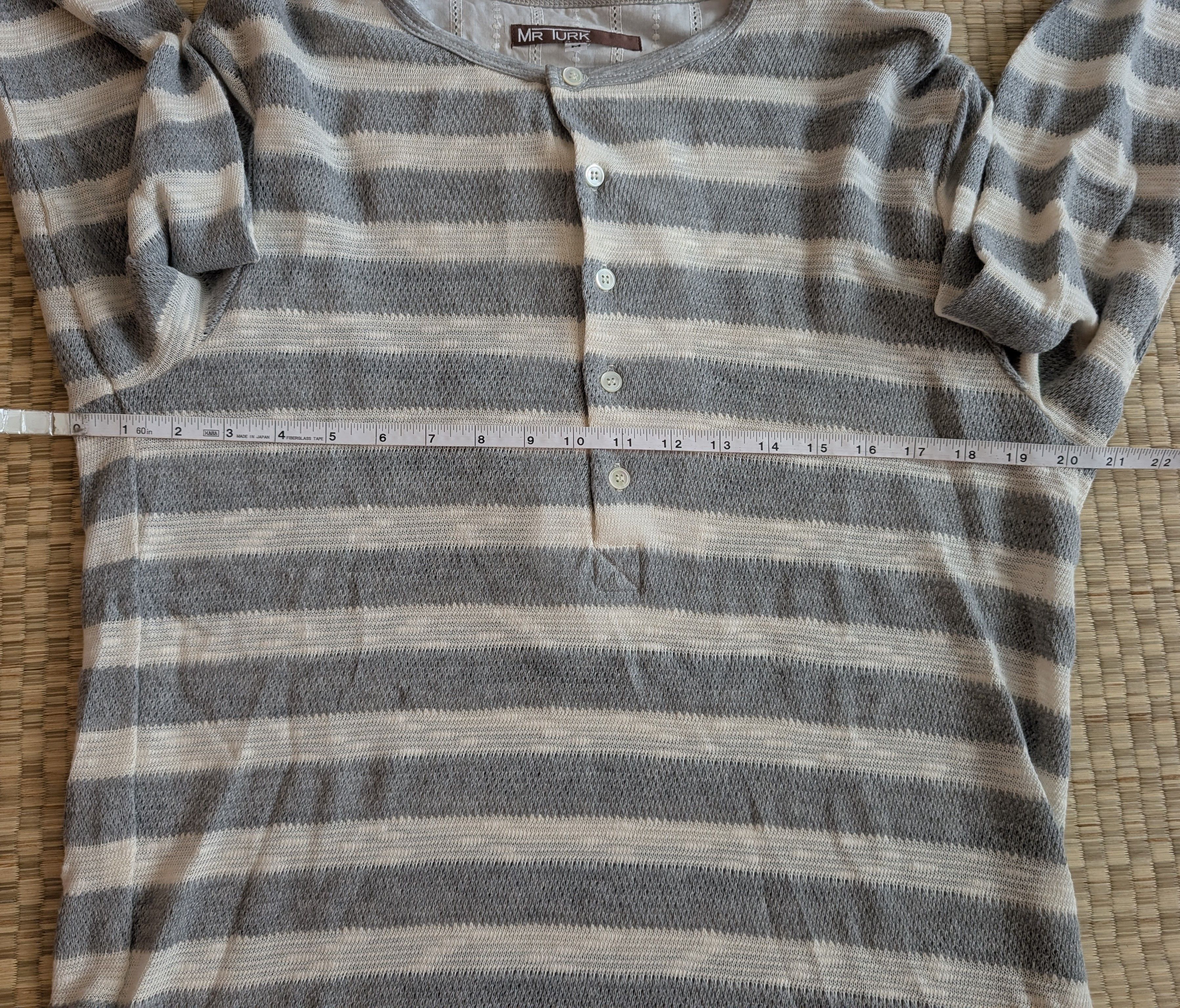 Mr Turk MR TURK Men's Knit Bryant Henley Shirt LS Made in USA Size US M / EU 48-50 / 2 - 5 Thumbnail
