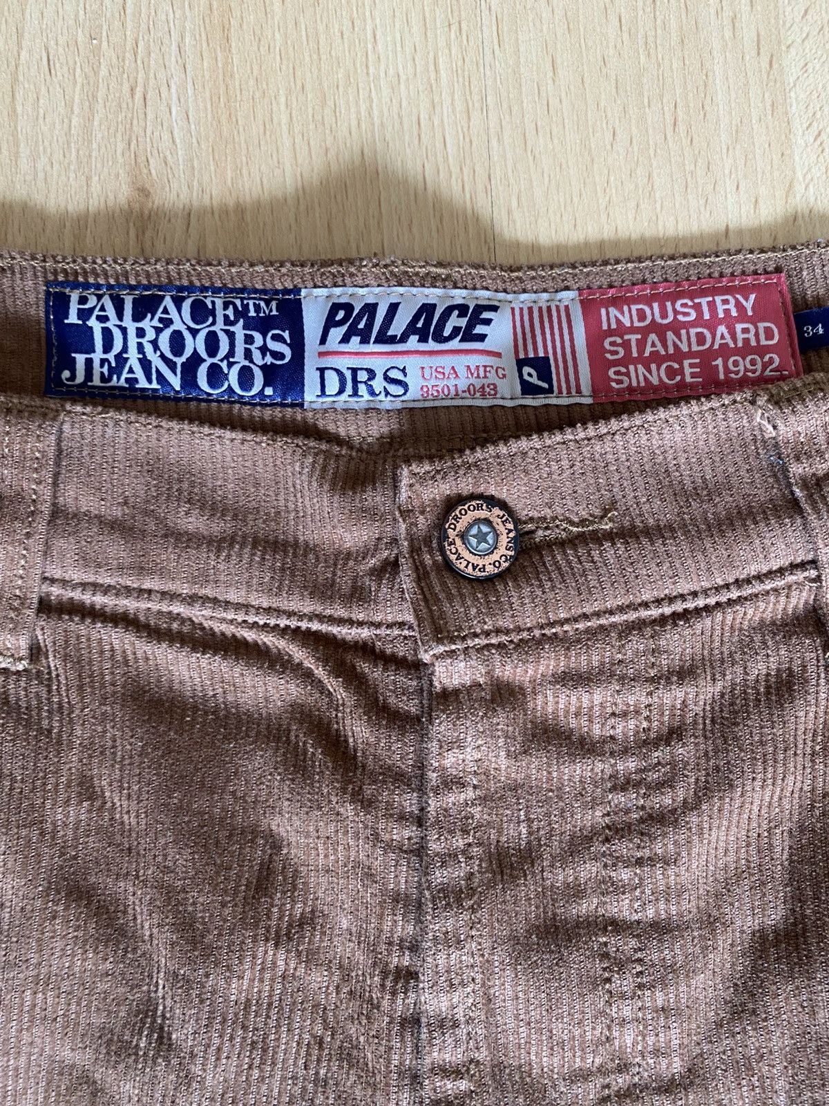Palace Palace Droors Corduroy Jean Size US 34 / EU 50 - 3 Thumbnail