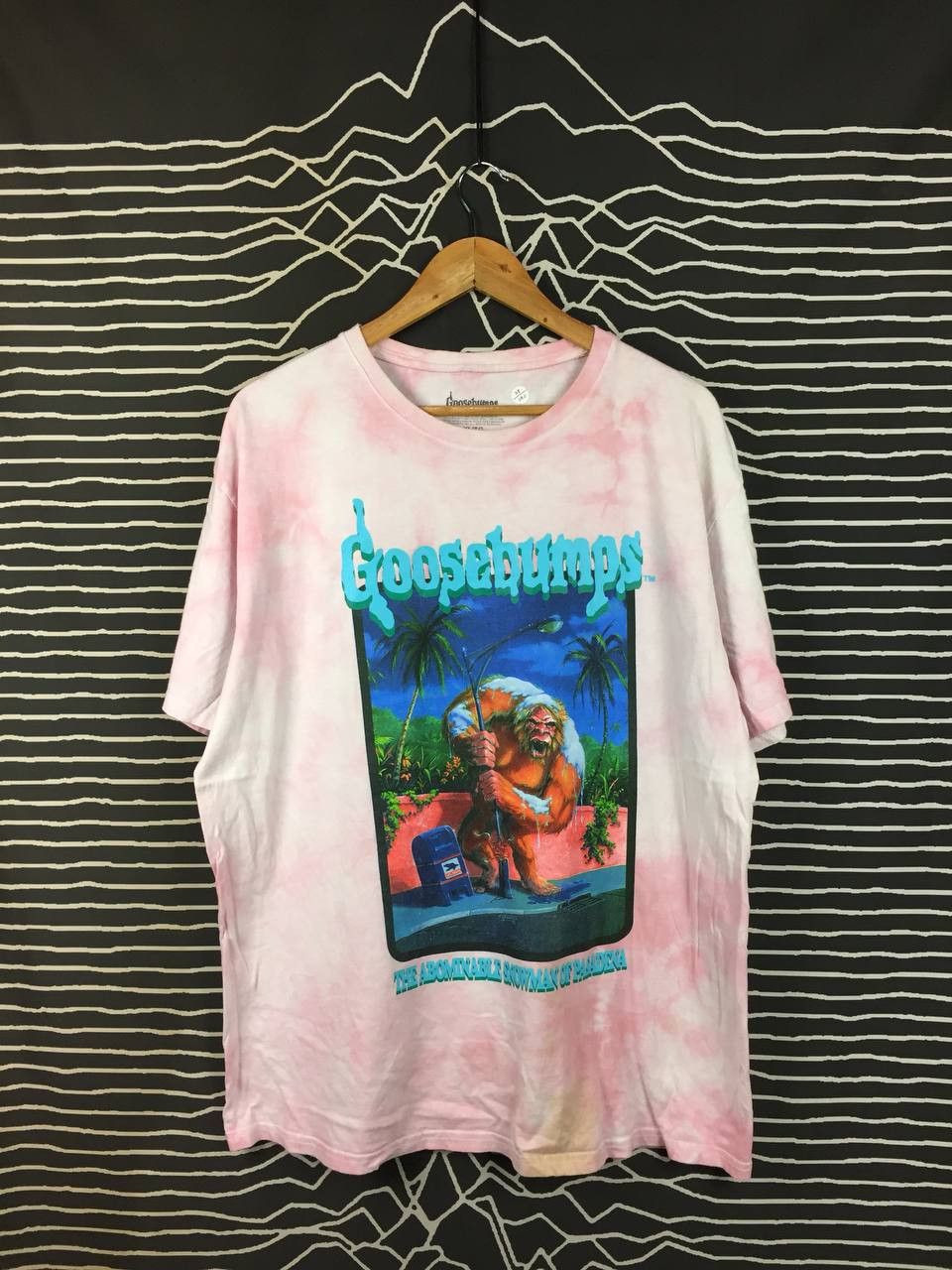 Vintage Goosebumps The Abominable Snowman of Pasadena Cover Art Tee Size US XL / EU 56 / 4 - 2 Thumbnail