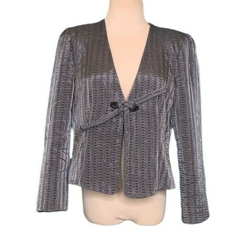 Armani Armani Collezioni Blazer Jacket Small Career Office Size S / US 4 / IT 40 - 7 Thumbnail