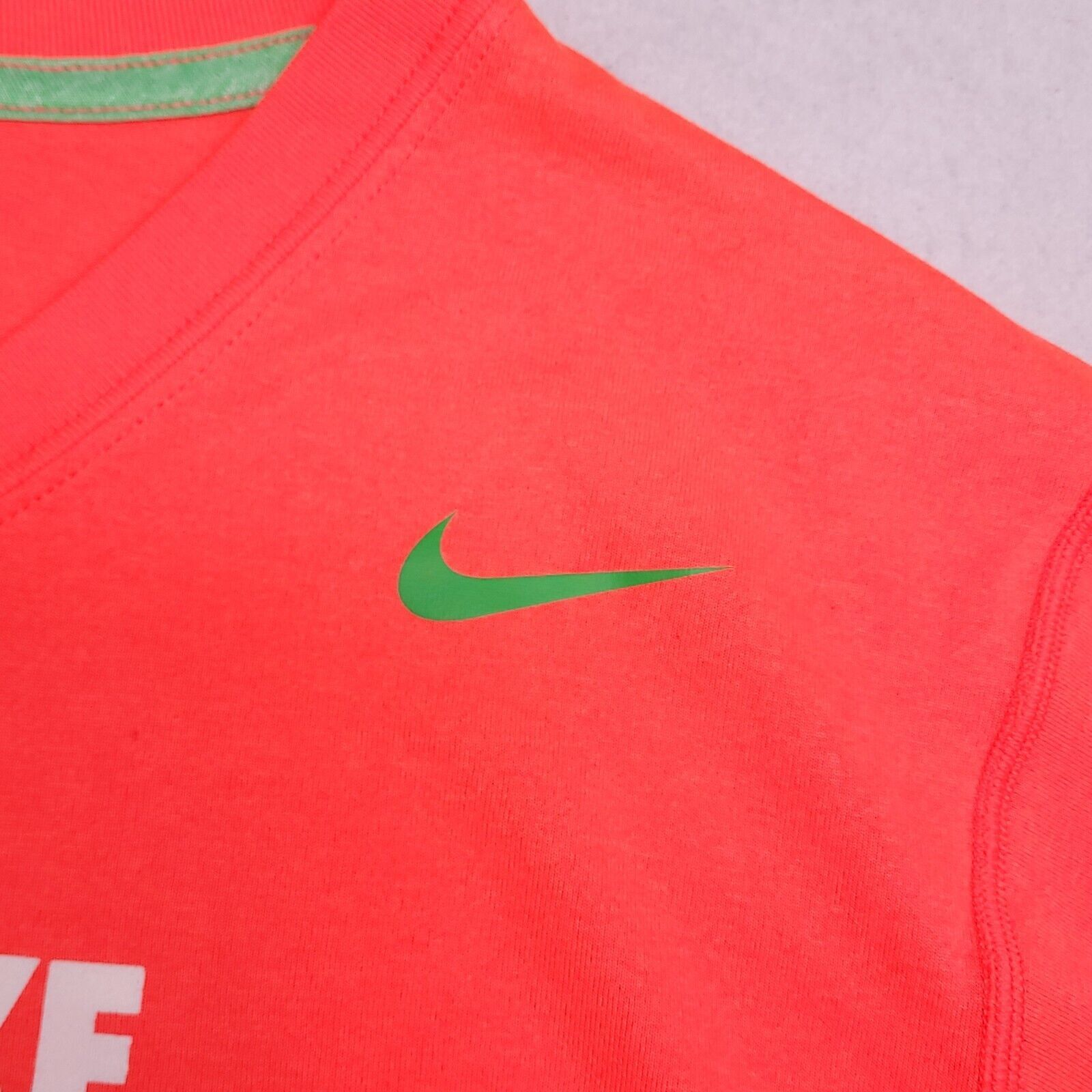 Nike Nike Casual Pullover Graphic T-Shirt Adult Men Size M Orange Size US M / EU 48-50 / 2 - 4 Thumbnail