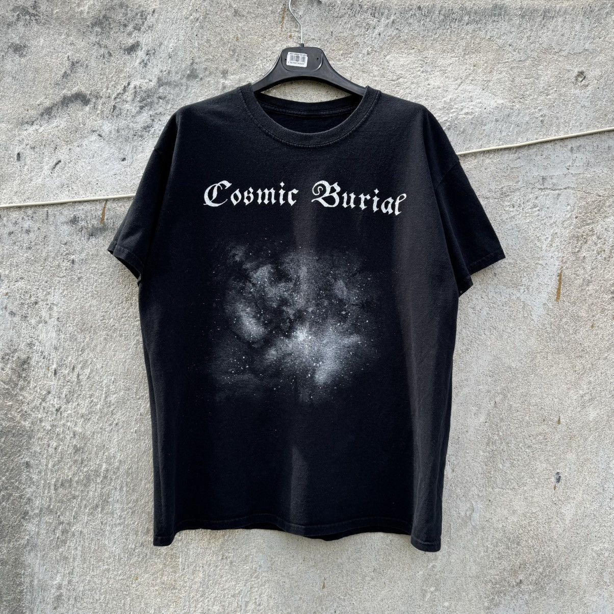 Band Tees Cosmis Burial Impakt Metal Band Tee Washed Grunge Gothic Alt Size US L / EU 52-54 / 3 - 5 Thumbnail