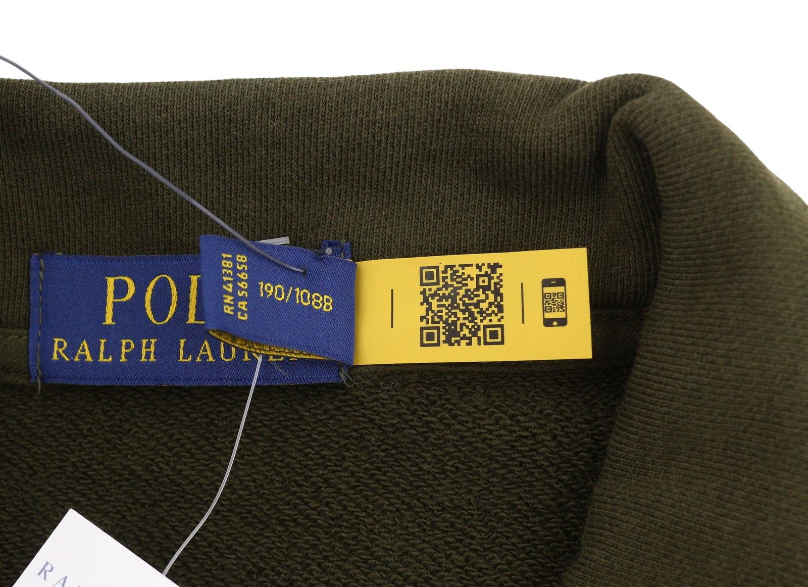 Ralph Lauren Dark Green 2XL Polo Button Pullover Sweatshirt 86962 Size US XXL / EU 58 / 5 - 12 Thumbnail