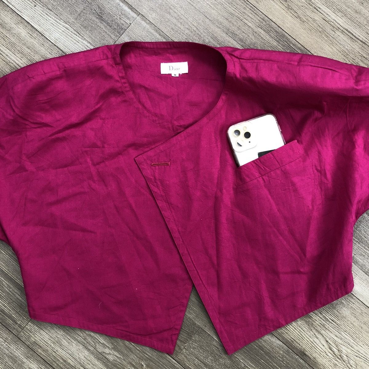 Dior Vintage Miss Dior Crop Outer Top Luxury Size S / US 4 / IT 40 - 3 Thumbnail
