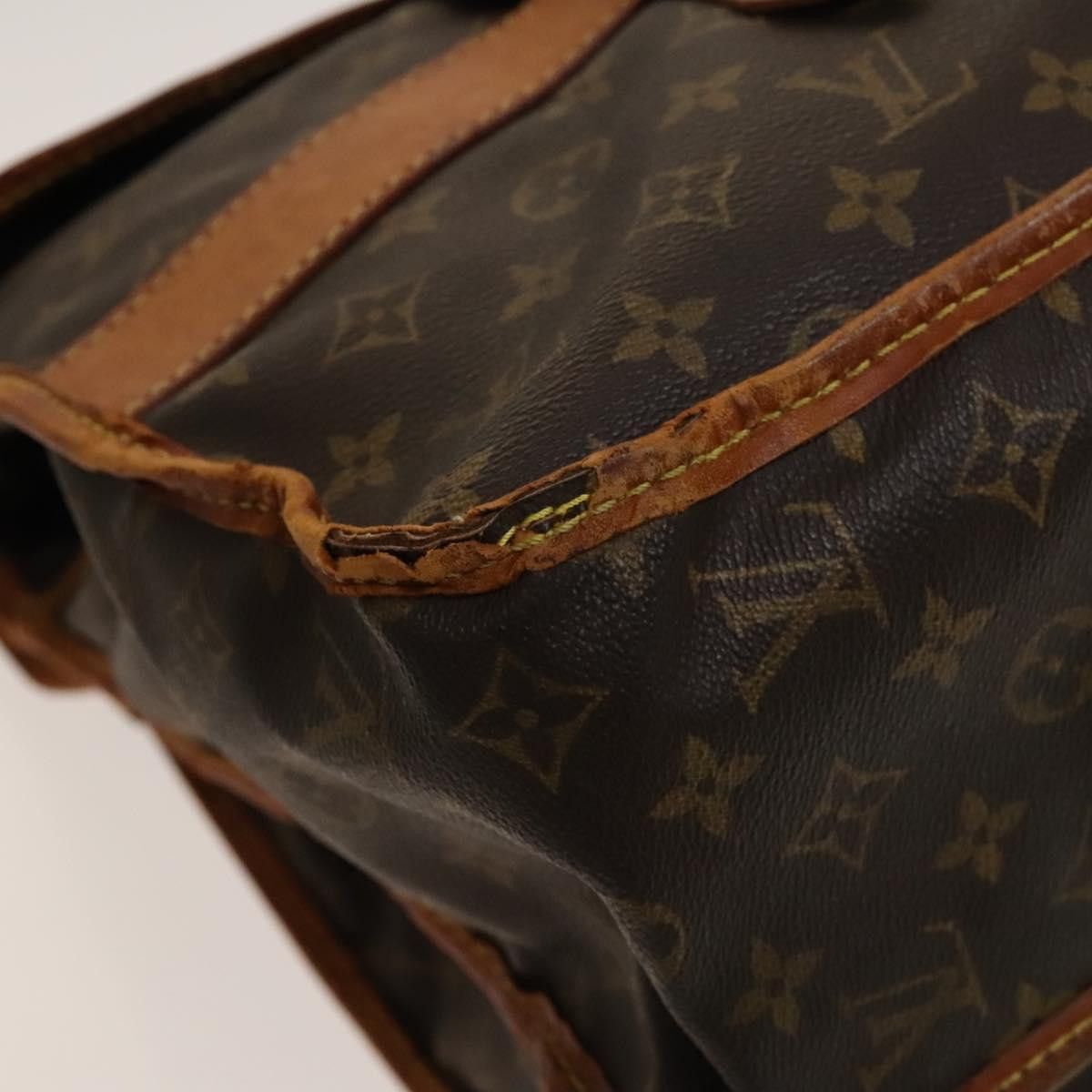 Louis Vuitton LOUIS VUITTON Monogram Game Meat Boston Bag M58120 Size ONE SIZE - 9 Thumbnail