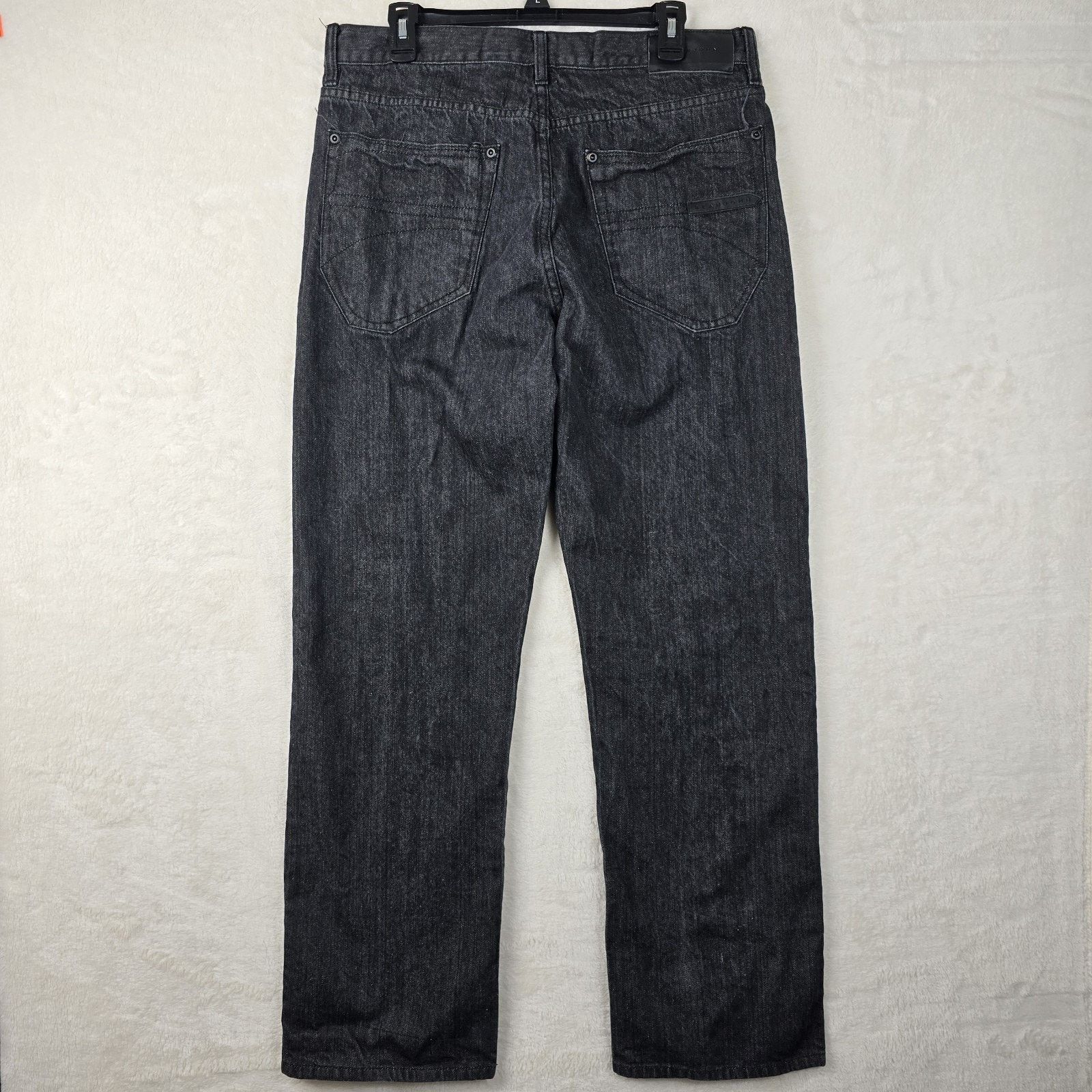 Sean John Vintage Sean John Mens Straight Black Jeans Hamilton 34x32 Size US 34 / EU 50 - 7 Thumbnail