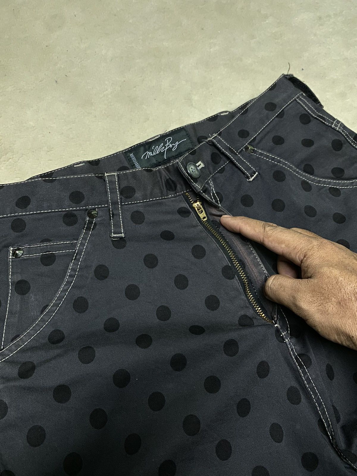 Hysteric Glamour × Japanese Brand Milk boy polka dot pant Size US 29 - 15 Thumbnail