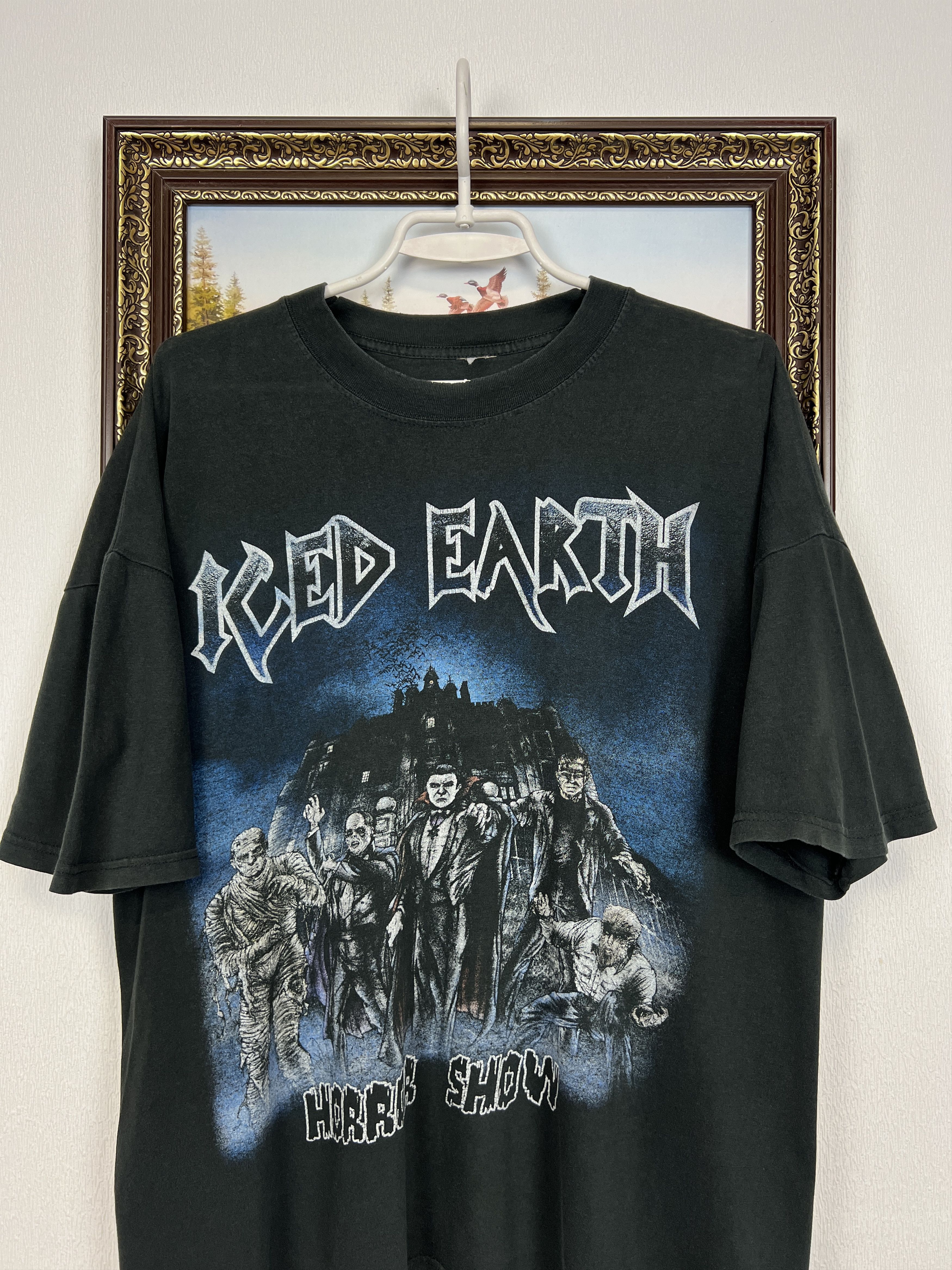 Vintage Vintage ICED EARTH Horror Show Shirt Band Tee Hype Size US M / EU 48-50 / 2 - 3 Thumbnail