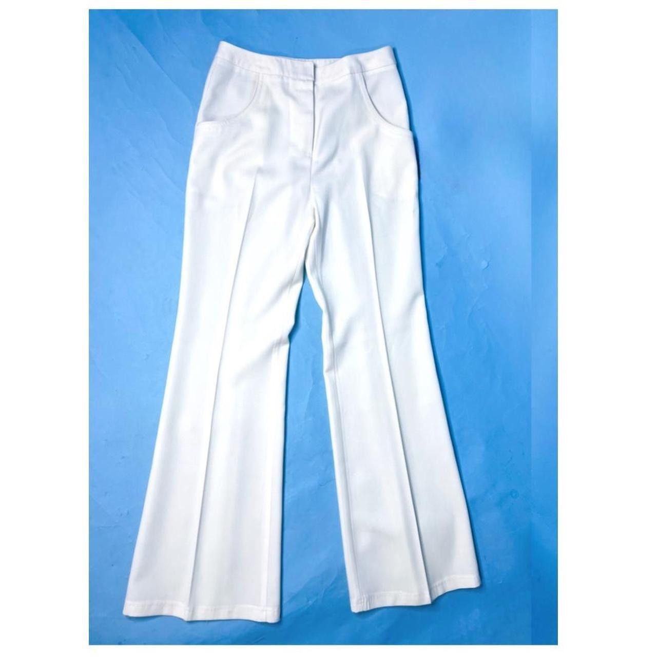 Betsey Johnson Alley Cat Betsey Johnson Vtg 70s Bootcut Trousers Size 29" - 4 Thumbnail