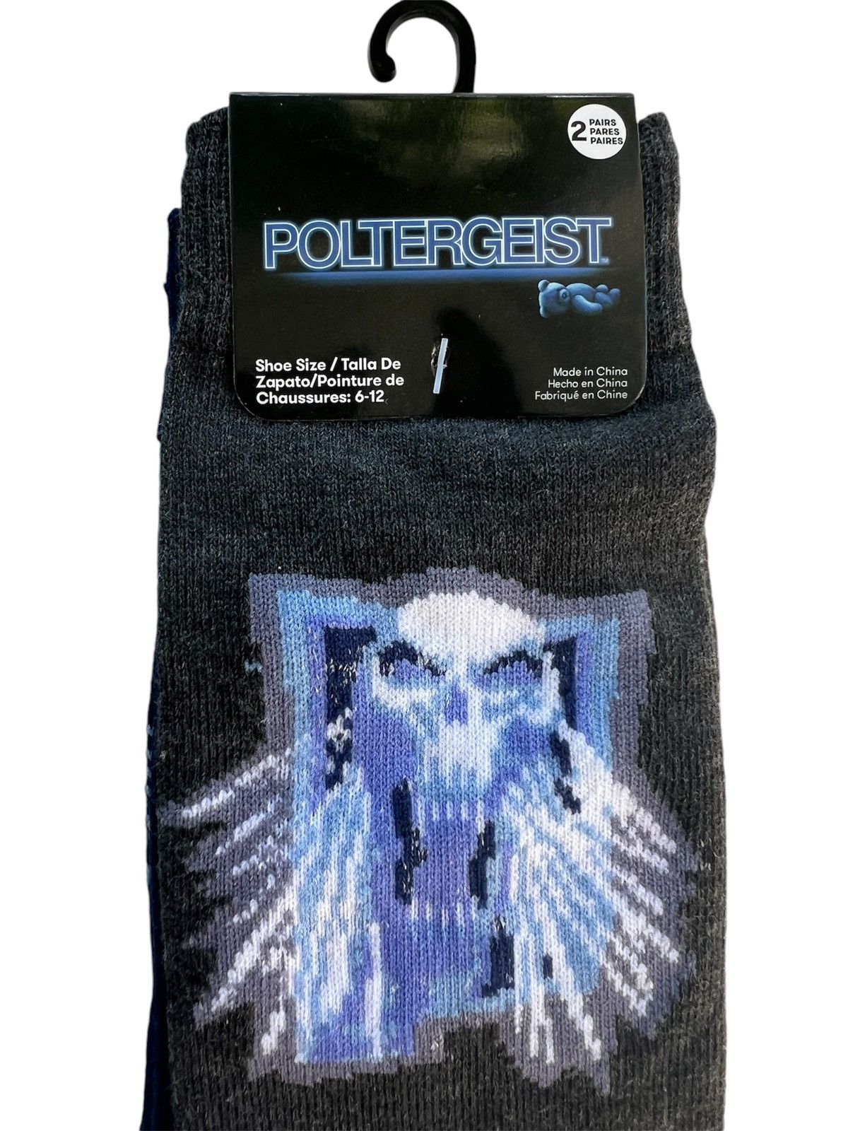 Other Official Poltergeist 2 Pack Socks Size 6-12 Size ONE SIZE - 6 Thumbnail