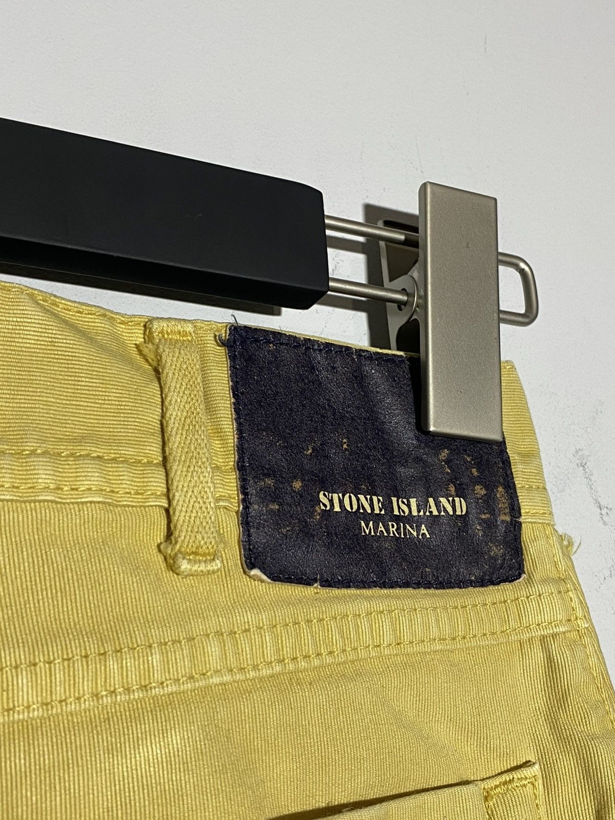 Stone Island Vintage Stone Island Marina 1995 S/S Heavy Denim Pants Size US 32 / EU 48 - 5 Thumbnail