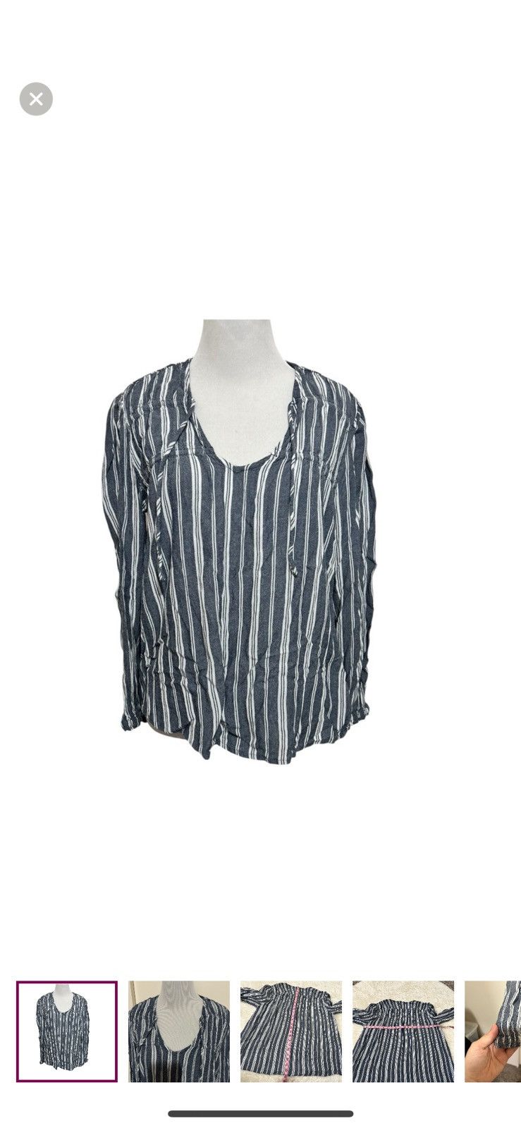 Old Navy Old navy medium striped boho peasant top Size M / US 6-8 / IT 42-44 - 1 Thumbnail