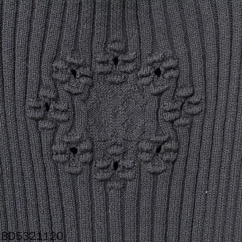 Chanel Chanel Black gold embossed double C logo knitted vest dress Size XS / US 0-2 / IT 36-38 - 4 Thumbnail