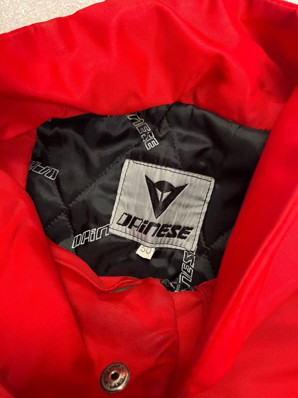 Dainese × Vintage Vintage 2in1 Dainese Red Moto Modular Jacket L Y2K Size US L / EU 52-54 / 3 - 9 Thumbnail
