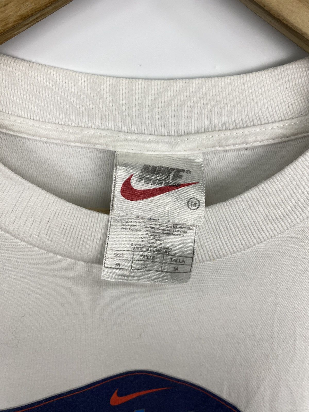 Nike 🇺🇸 Vintage 90s Nike Athletes Rare T-Shirt Y2K Retro Hype Size US M / EU 48-50 / 2 - 5 Thumbnail
