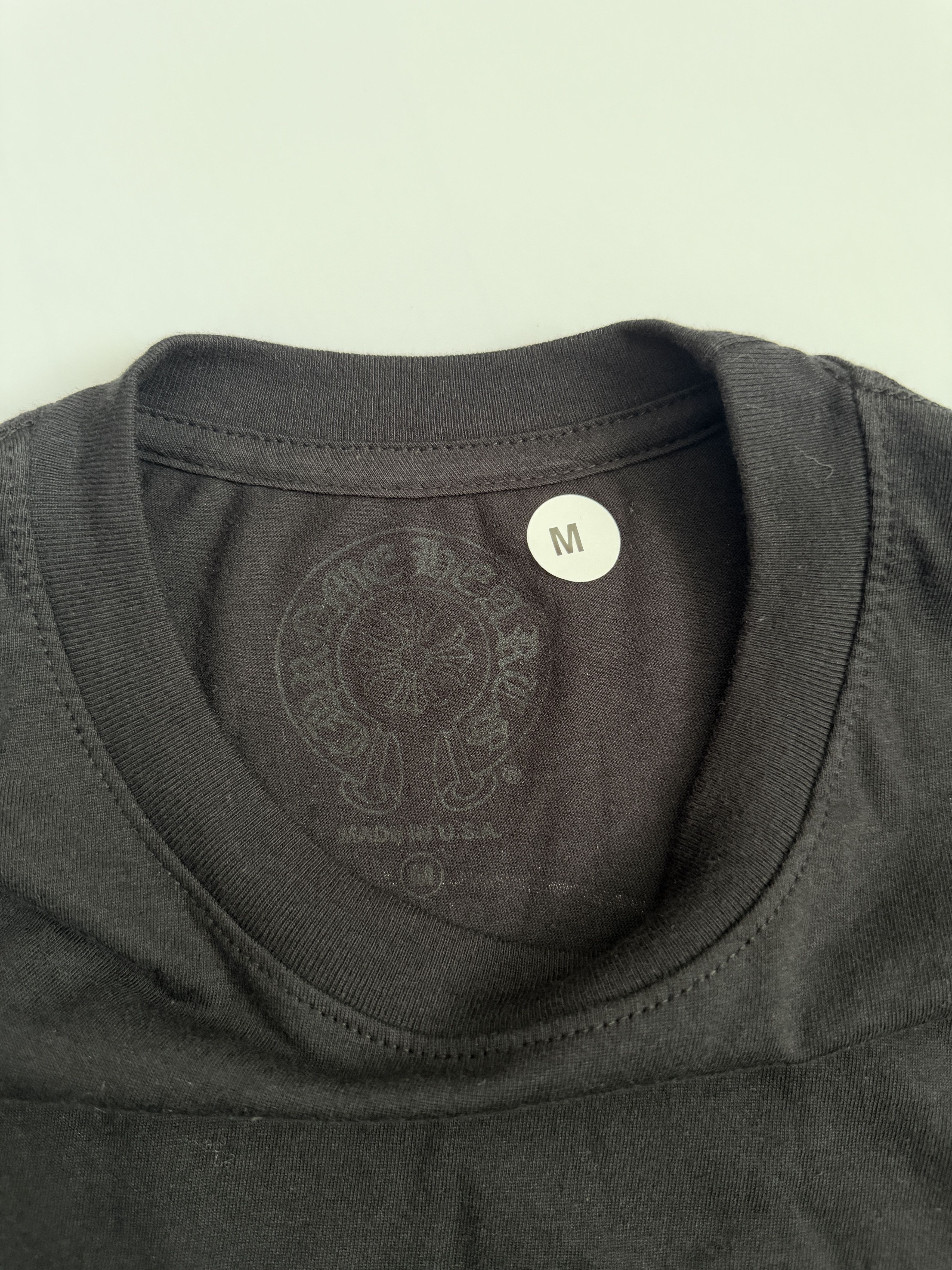 Chrome Hearts Horseshoe neon logo tee Size US M / EU 48-50 / 2 - 2 Thumbnail