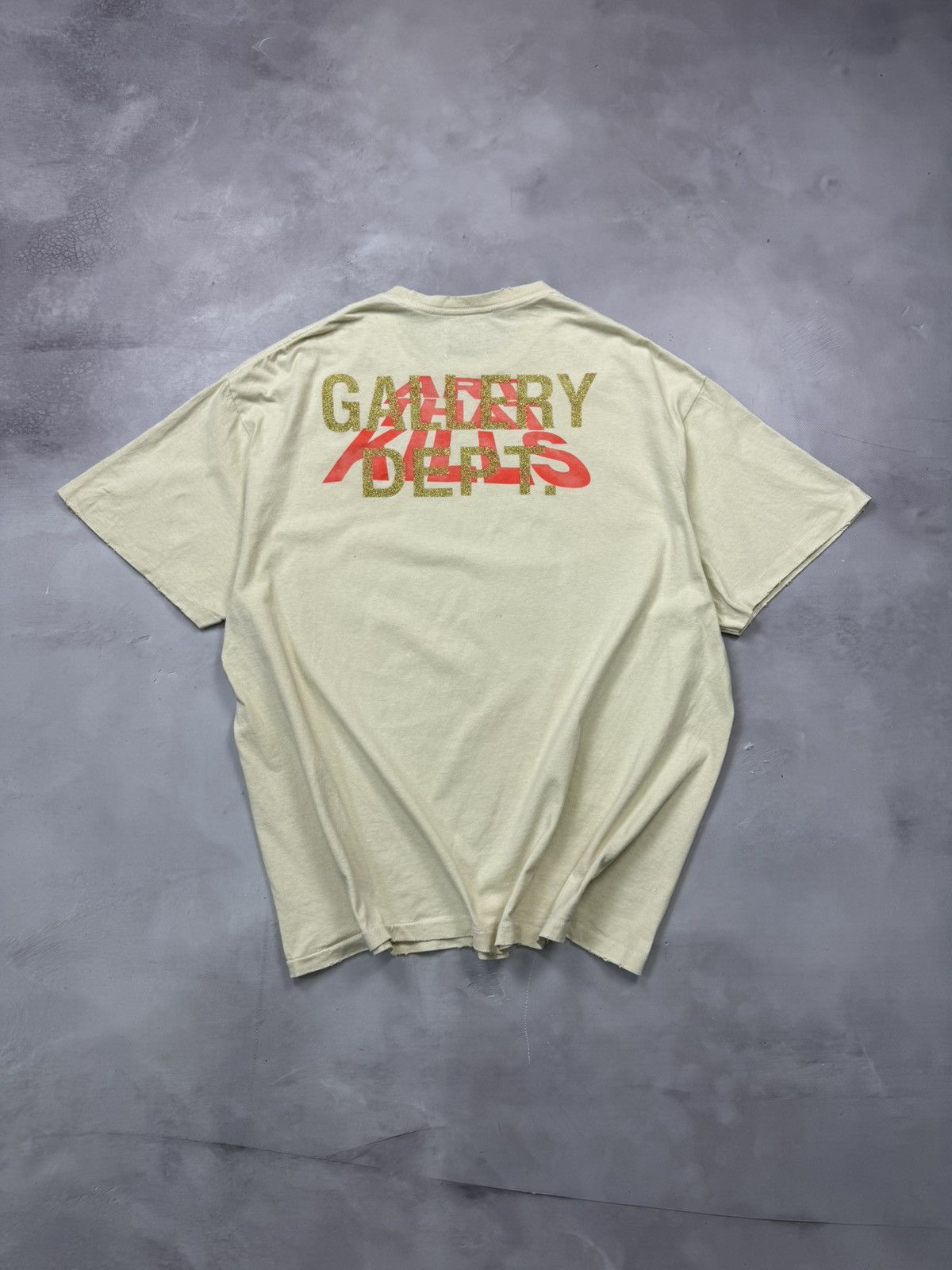 Gallery Dept. Ss23 Gallery Dept Fuck Your Reality Tee(Arc White/2XL) Size US XXL / EU 58 / 5 - 2 Thumbnail