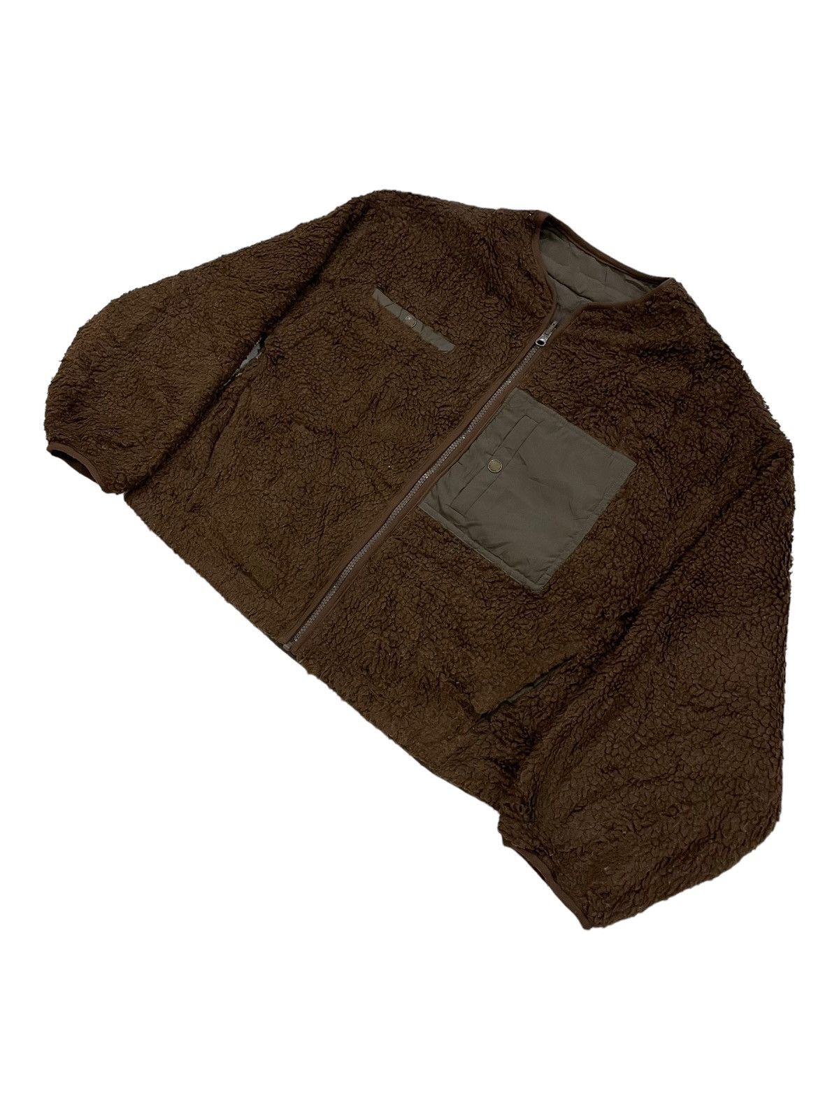 Ciaopanic Vintage Ciaopanic Reversible Fleece Cropped Jacket Size US S / EU 44-46 / 1 - 2 Thumbnail