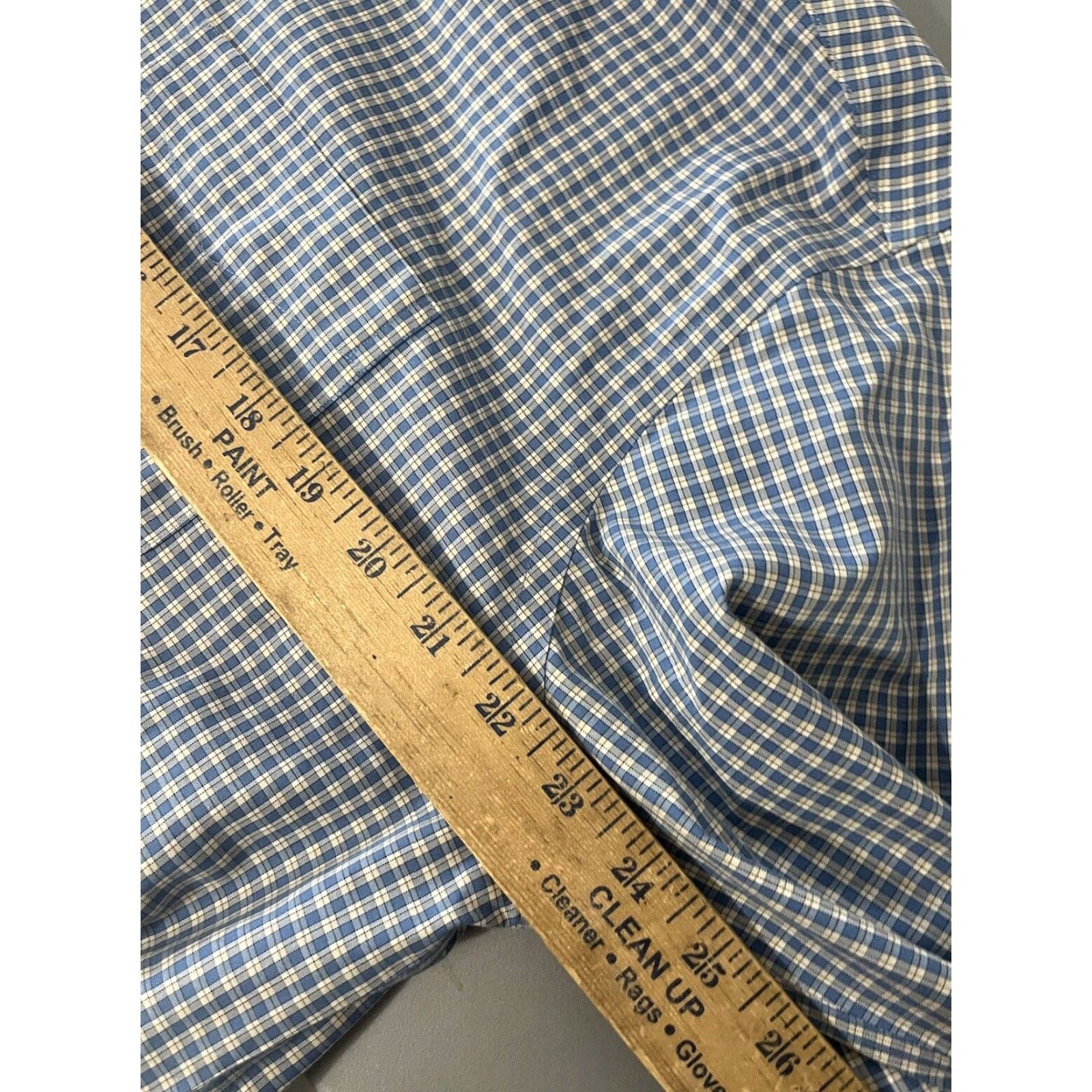Vintage VINTAGE LL BEAN Plaid Button-Up Shirt Men L Blue Regular Cotton Casual 90s? Outdoor Mens Size US L / EU 52-54 / 3 - 5 Thumbnail