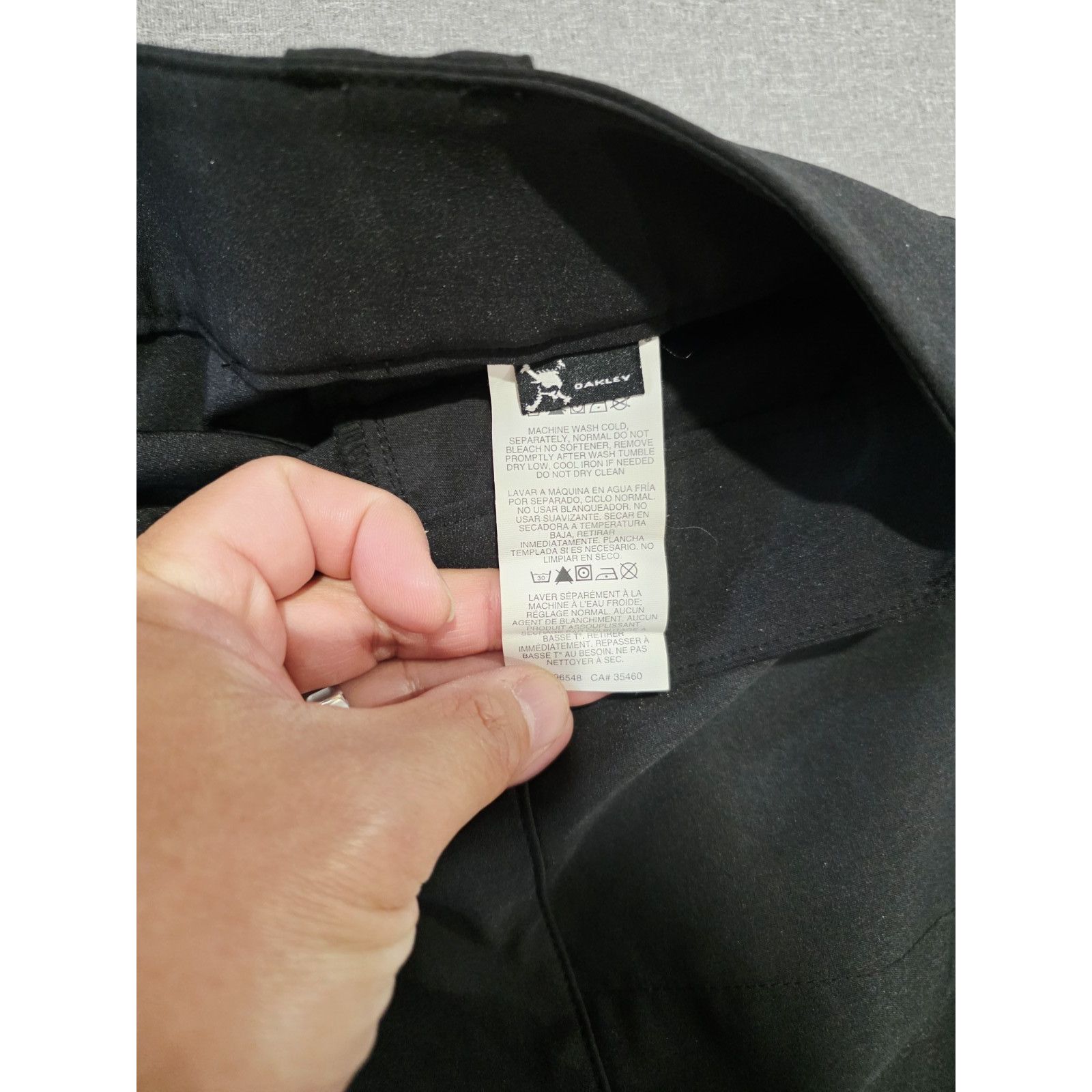 Oakley Oakley Palm Capri Womens 6 Black Hydrolix Golf Pants Elastic Size 28" / US 6 / IT 42 - 6 Thumbnail