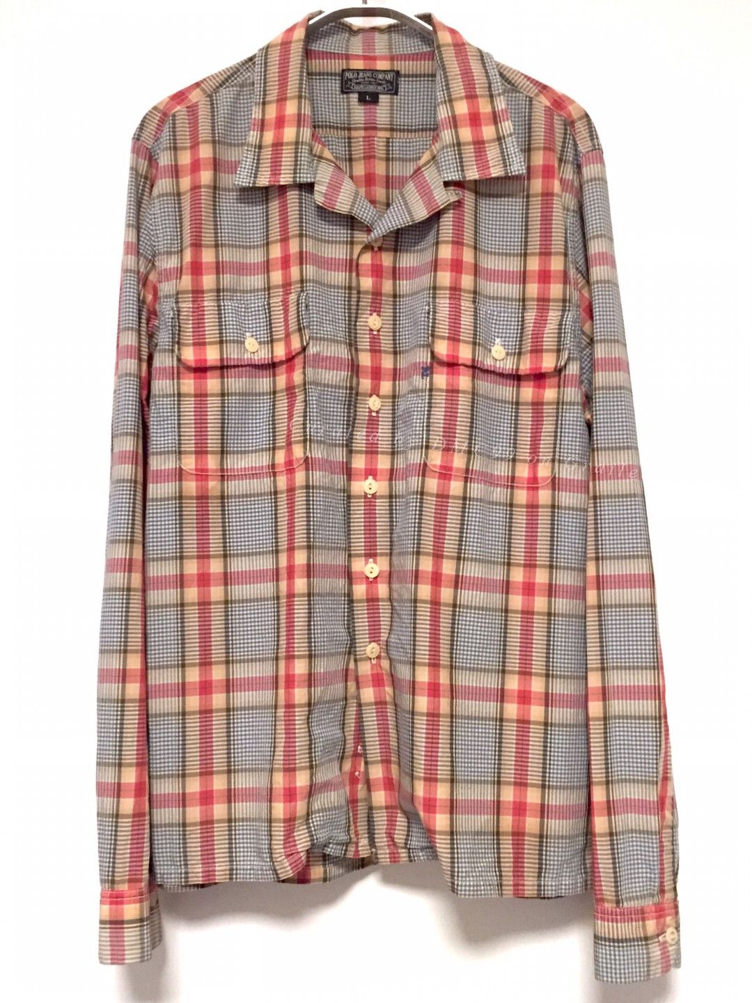 RRL Ralph Lauren Ralph Lauren RRL Plaid Work Shirt Size US L / EU 52-54 / 3 - 1 Thumbnail
