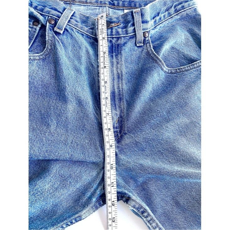 Levi's Vintage 90s Levi's 545 Loose Fit Tapered Leg Medium Blue Size US 32 / EU 48 - 9 Thumbnail