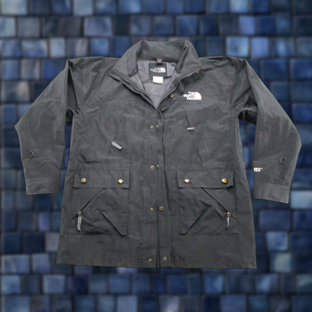 The North Face VINTAGE The North Face Jacket Gore Tex Full Zip Black Ski XL Men Winter Size US XL / EU 56 / 4 - 1 Thumbnail