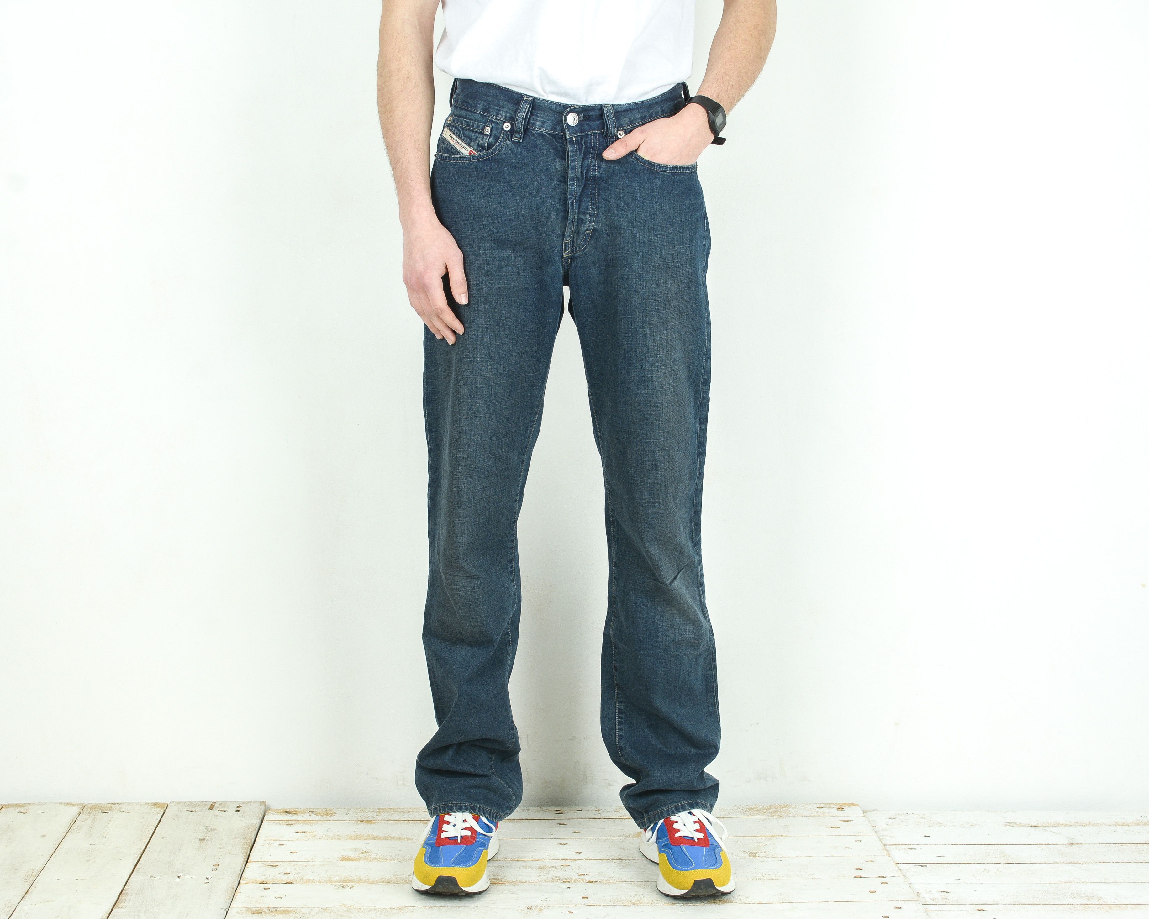 Diesel Kulter W29 L34 Regular Straight Jeans Denim Pants Trousers Size US 29 - 1 Thumbnail