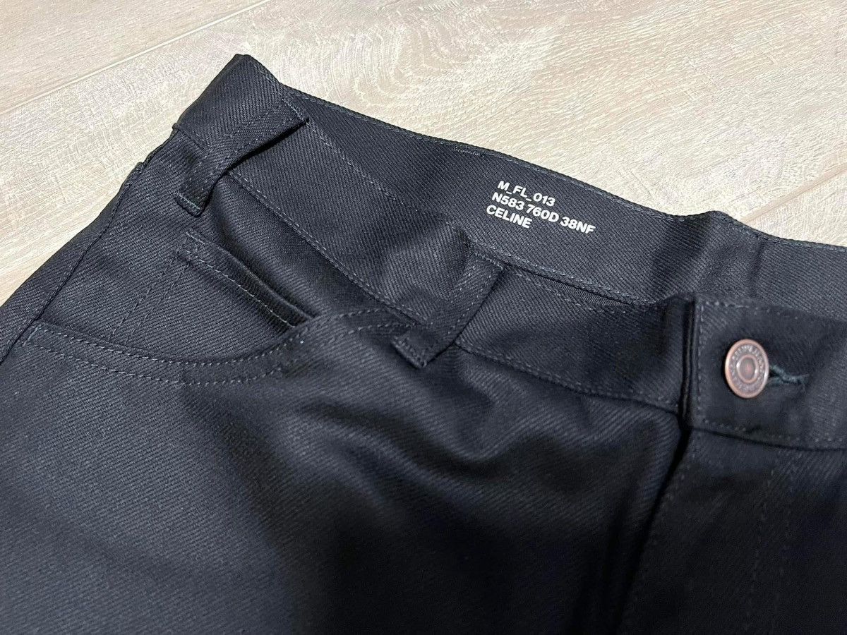 Celine × Hedi Slimane FW21 Raw Hem Dylan Flared Denim sz27 Size US 27 - 4 Thumbnail
