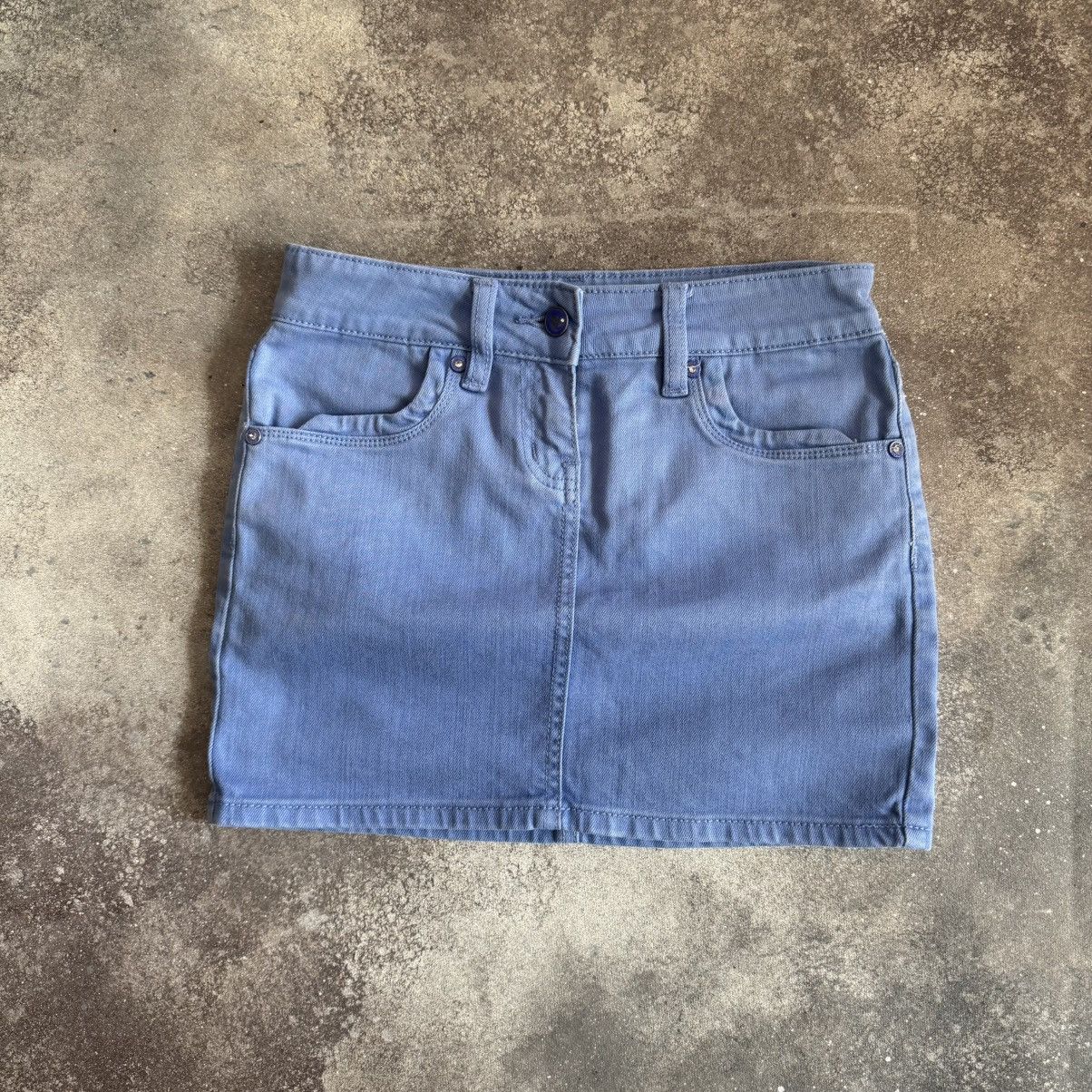 Hysteric Glamour × Morgan De Toi × Vintage Morgan de Toi Vintage 2000’s Aesthetic Y2K Mini Skirt Size 26" / US 2 / IT 38 - 6 Thumbnail
