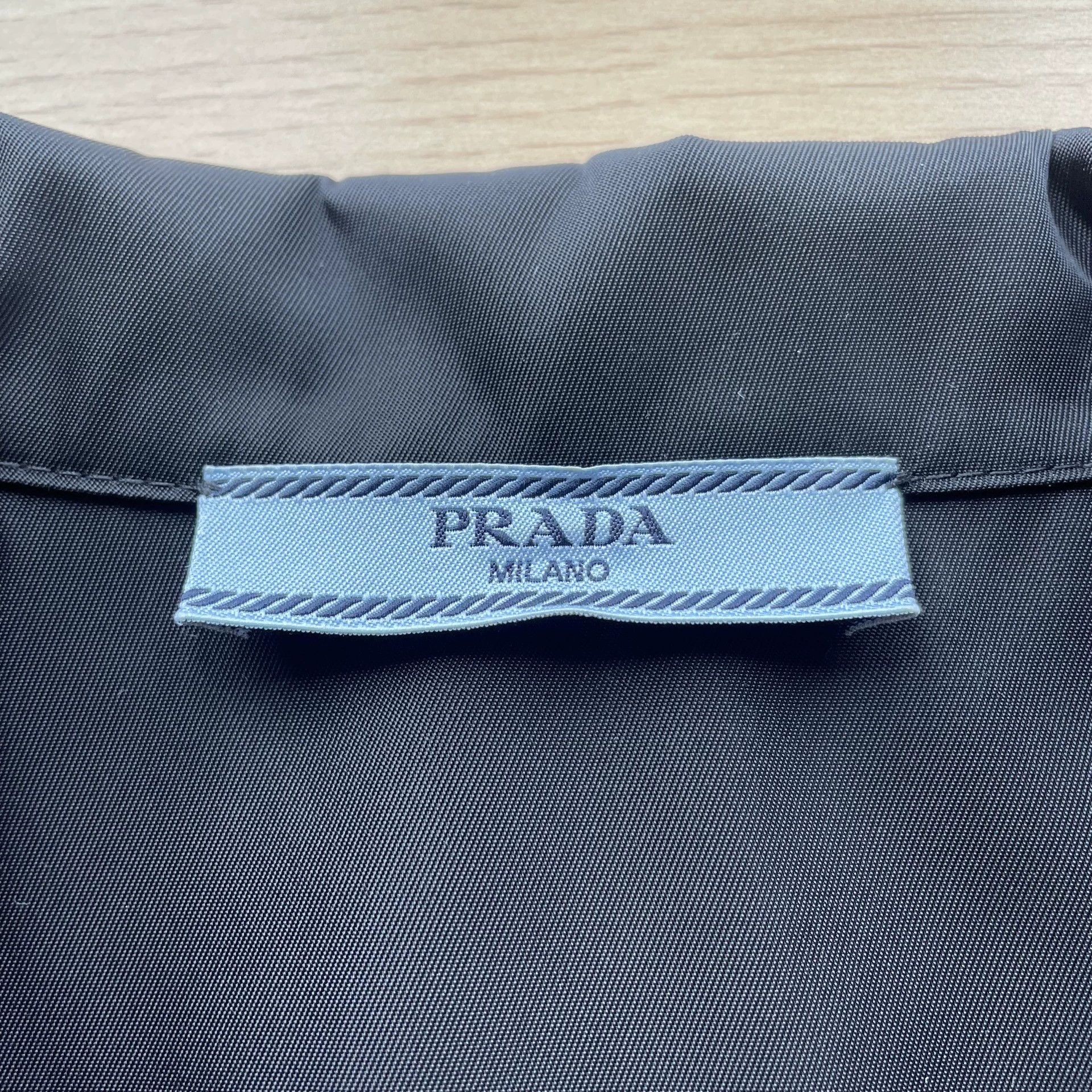 Prada PRADA Womens Solid Single-Breasted UV Black Top 38 Size XS / US 0-2 / IT 36-38 - 5 Thumbnail