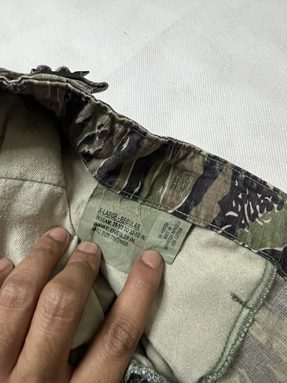 Other Vintage Propper Army Tiger Stripe Combat Trousers Size US 42 / EU 58 - 5 Thumbnail
