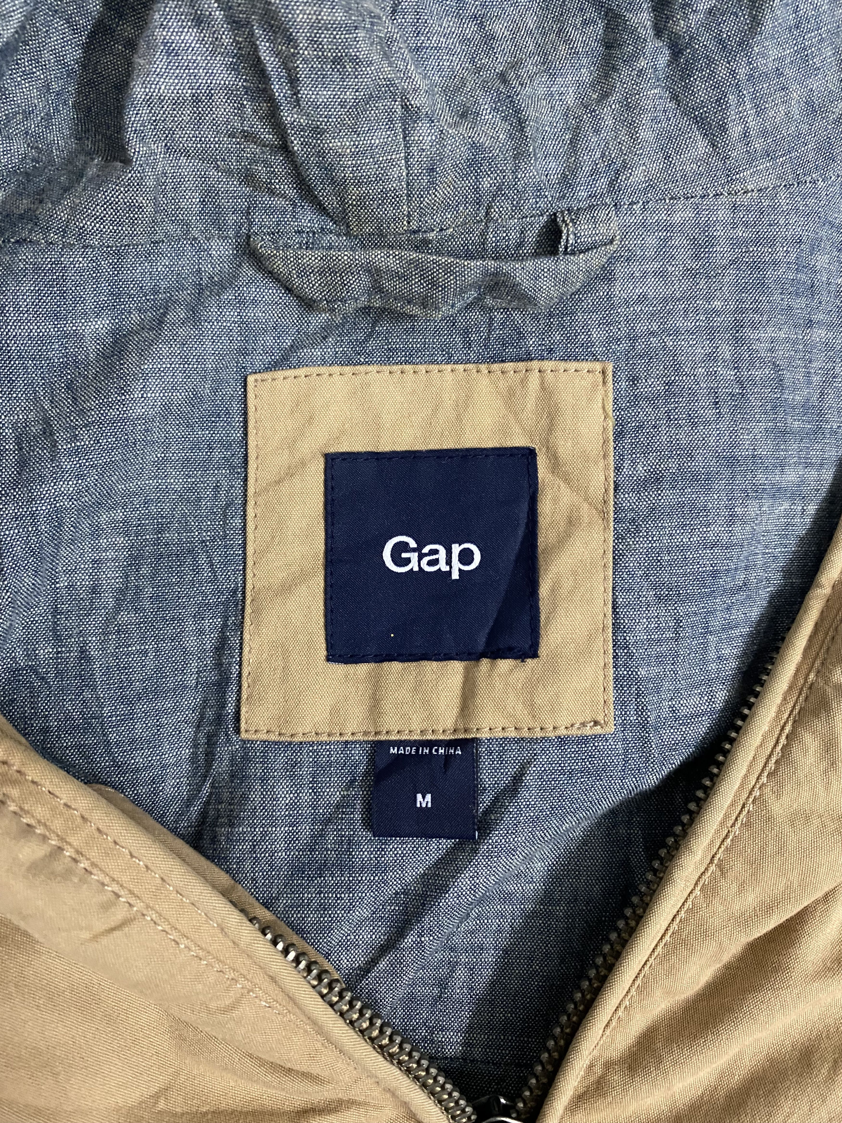 Gap Vintage Gap Half Zipper Hoodie Jacket Size US M / EU 48-50 / 2 - 7 Thumbnail