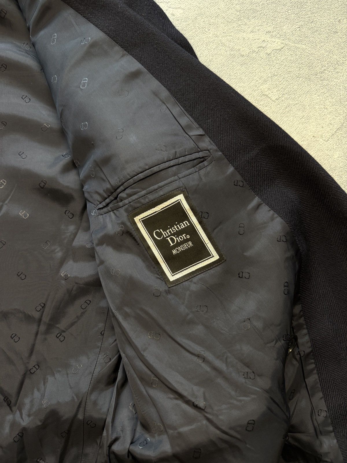 Christian Dior Monsieur Christian Dior Trench Coat Luxury Size US L / EU 52-54 / 3 - 13 Thumbnail